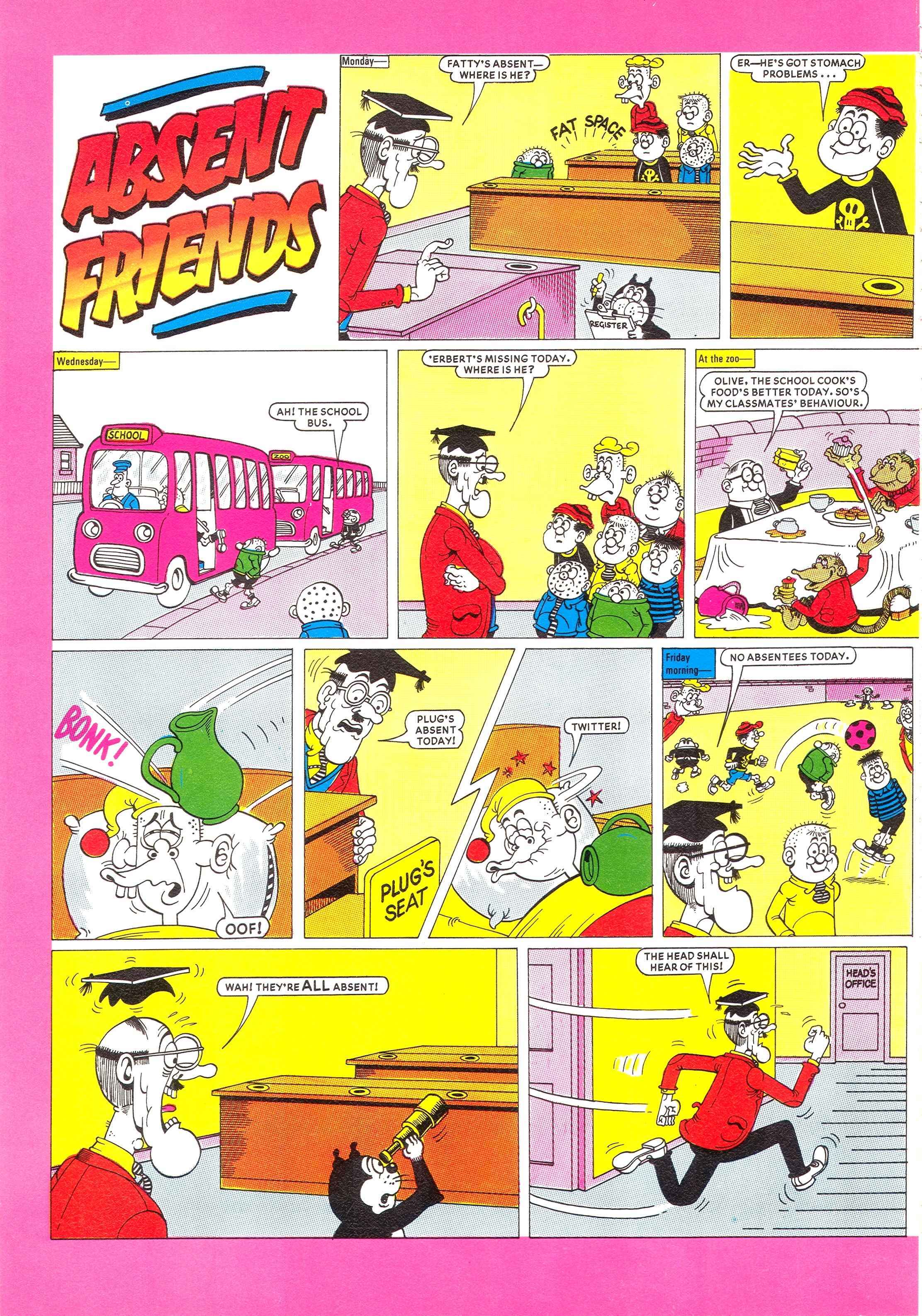 Read online Bash Street Kids comic -  Issue #1993 - 22
