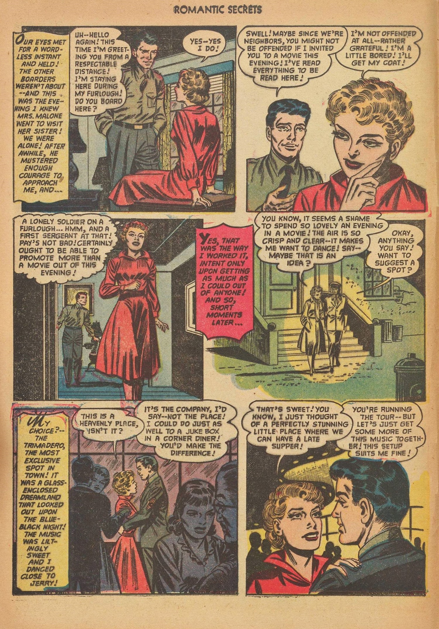 Read online Romantic Secrets comic -  Issue #35 - 6