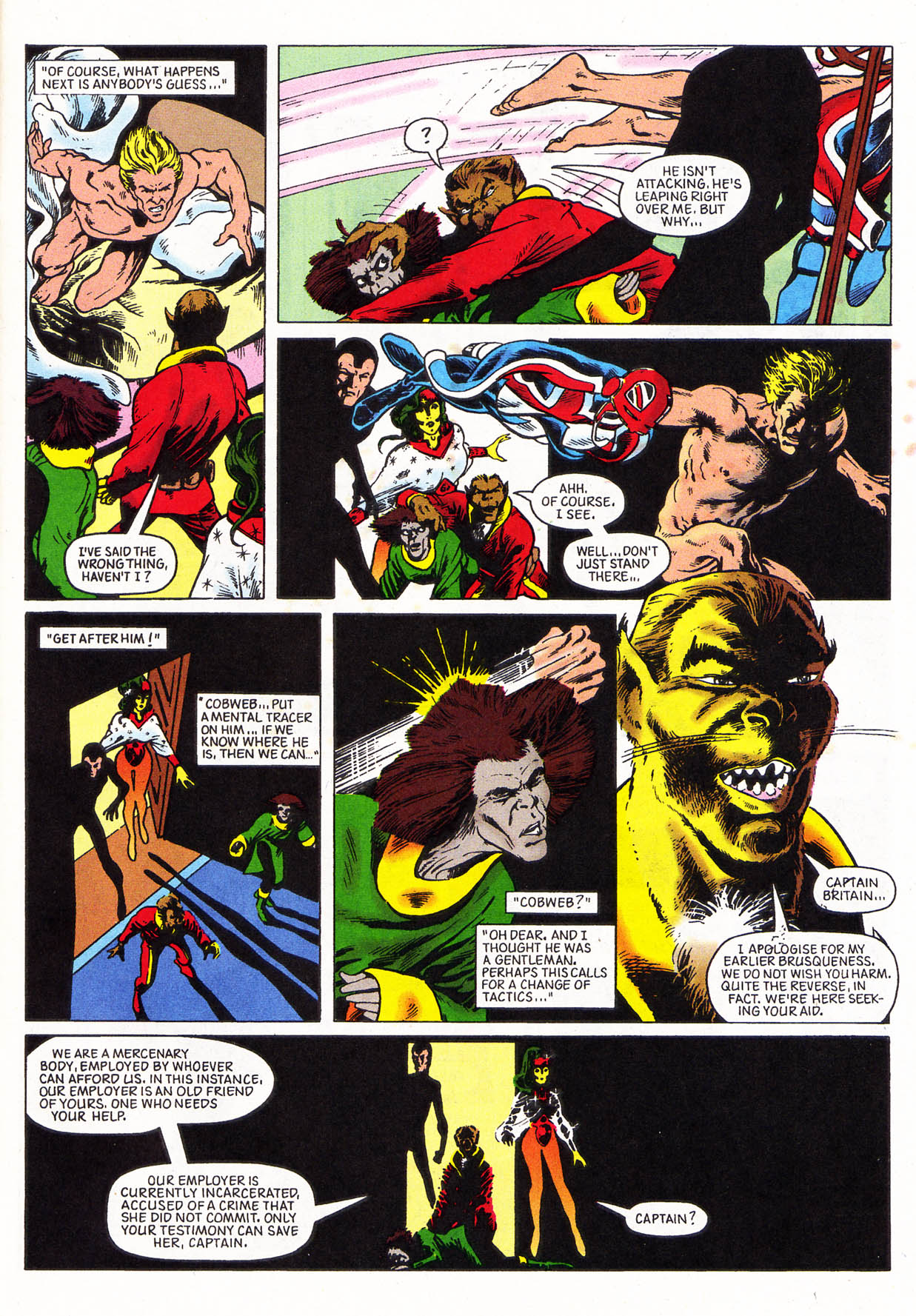 Read online X-Men Archives Featuring Captain Britain comic -  Issue #3 - 37