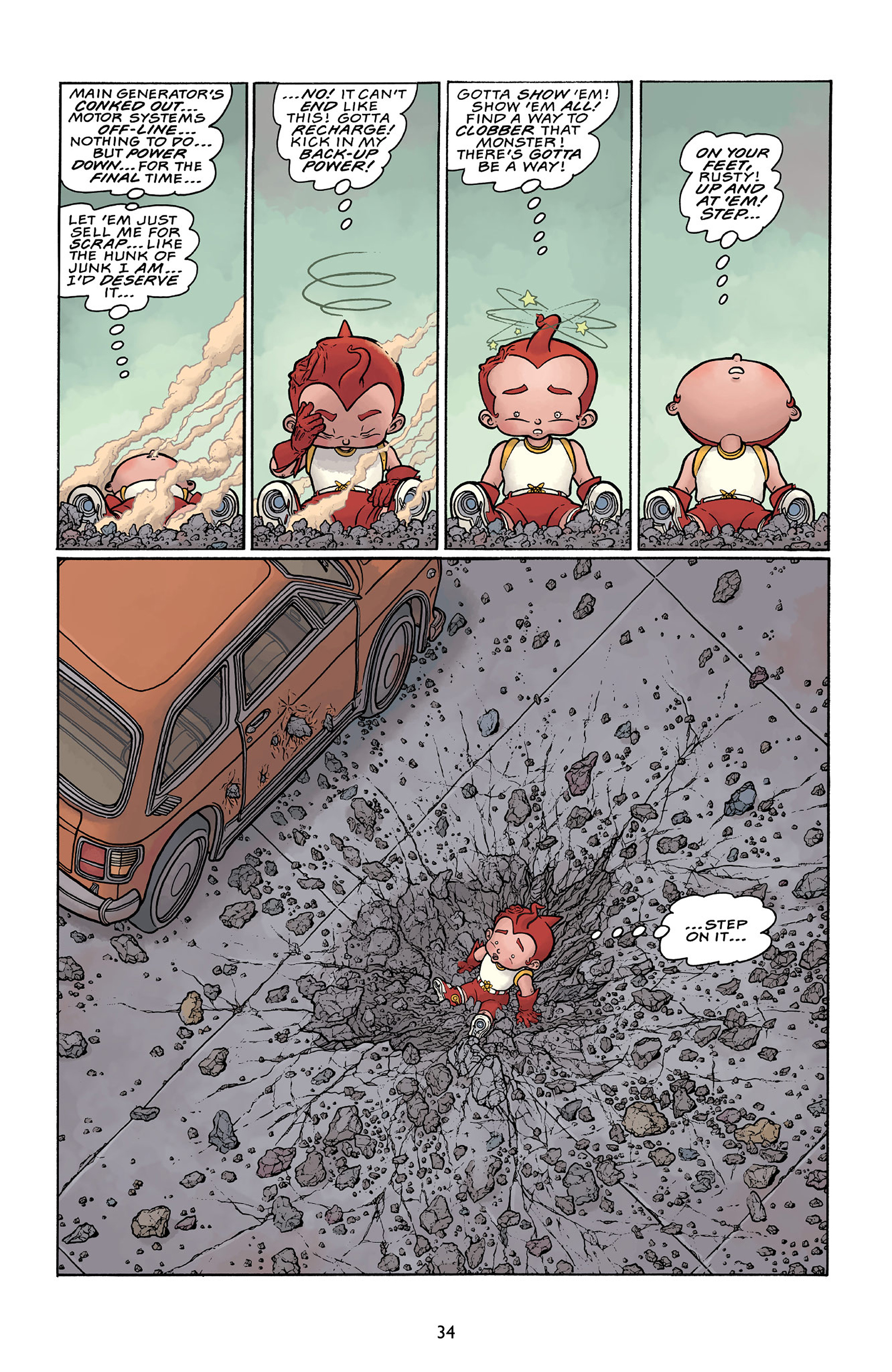 Read online The Big Guy and Rusty the Boy Robot (2023) comic -  Issue # TPB - 32