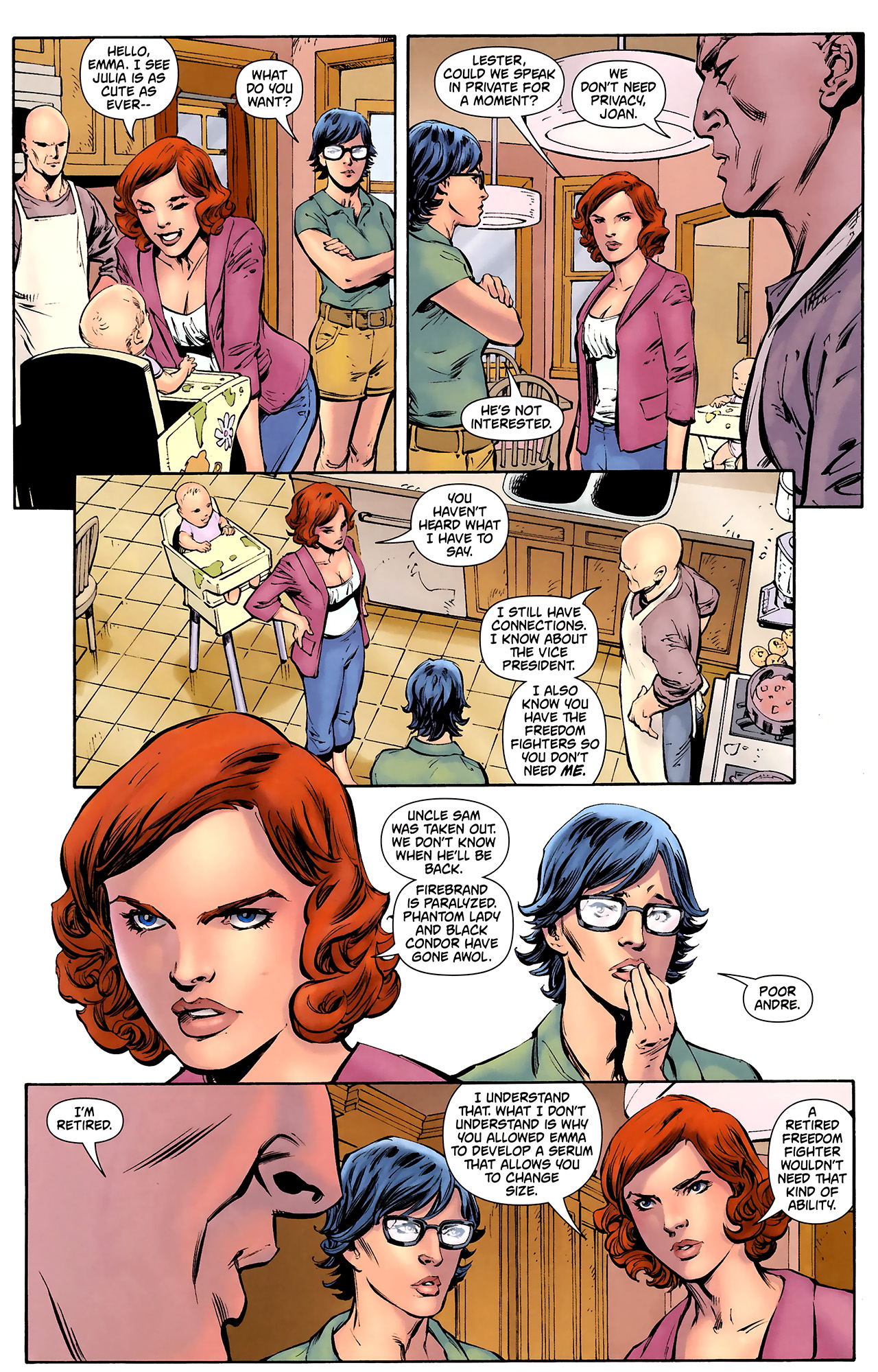 Read online Freedom Fighters (2010) comic -  Issue #6 - 19