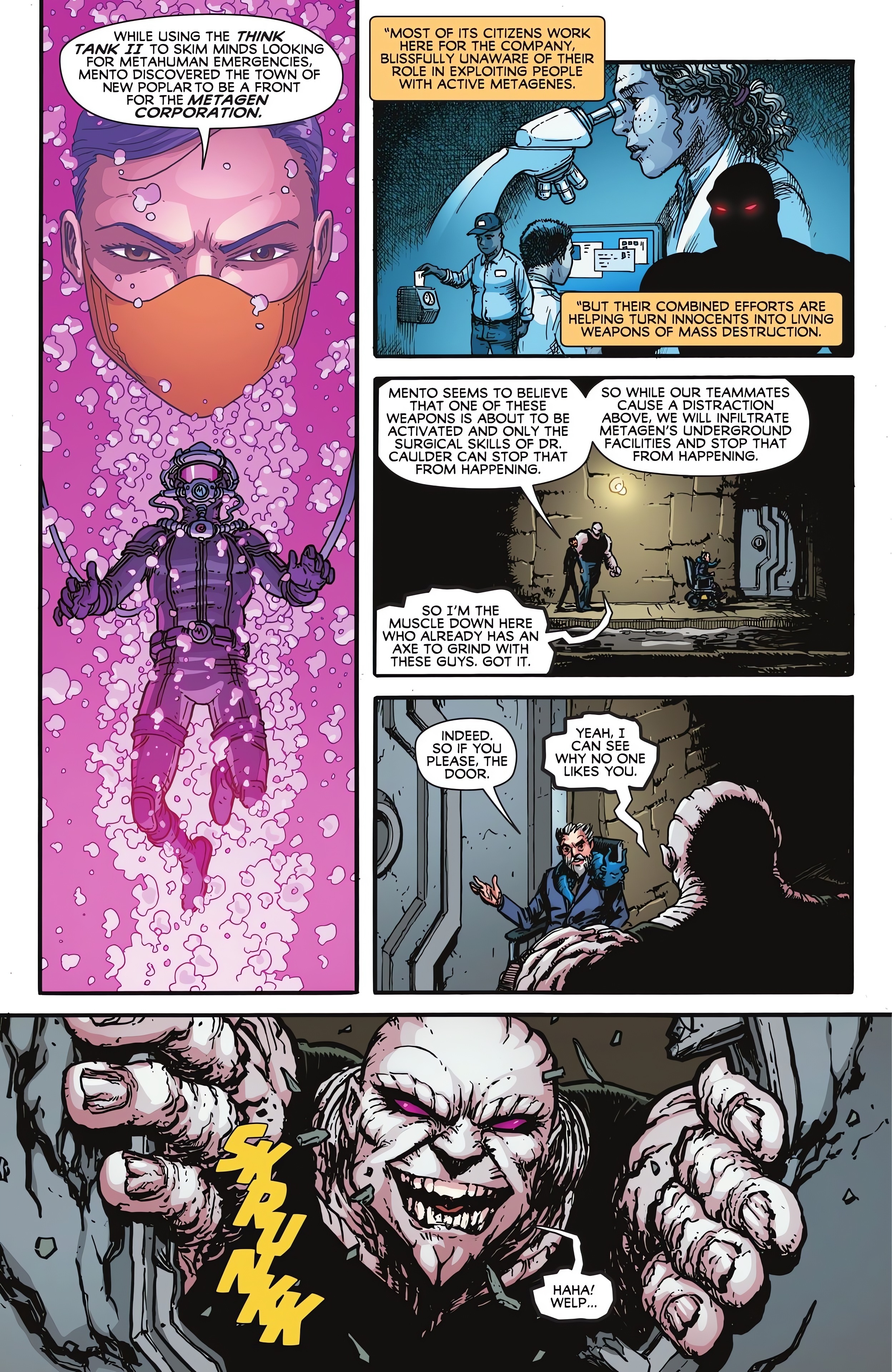 Read online Unstoppable Doom Patrol comic -  Issue #5 - 6