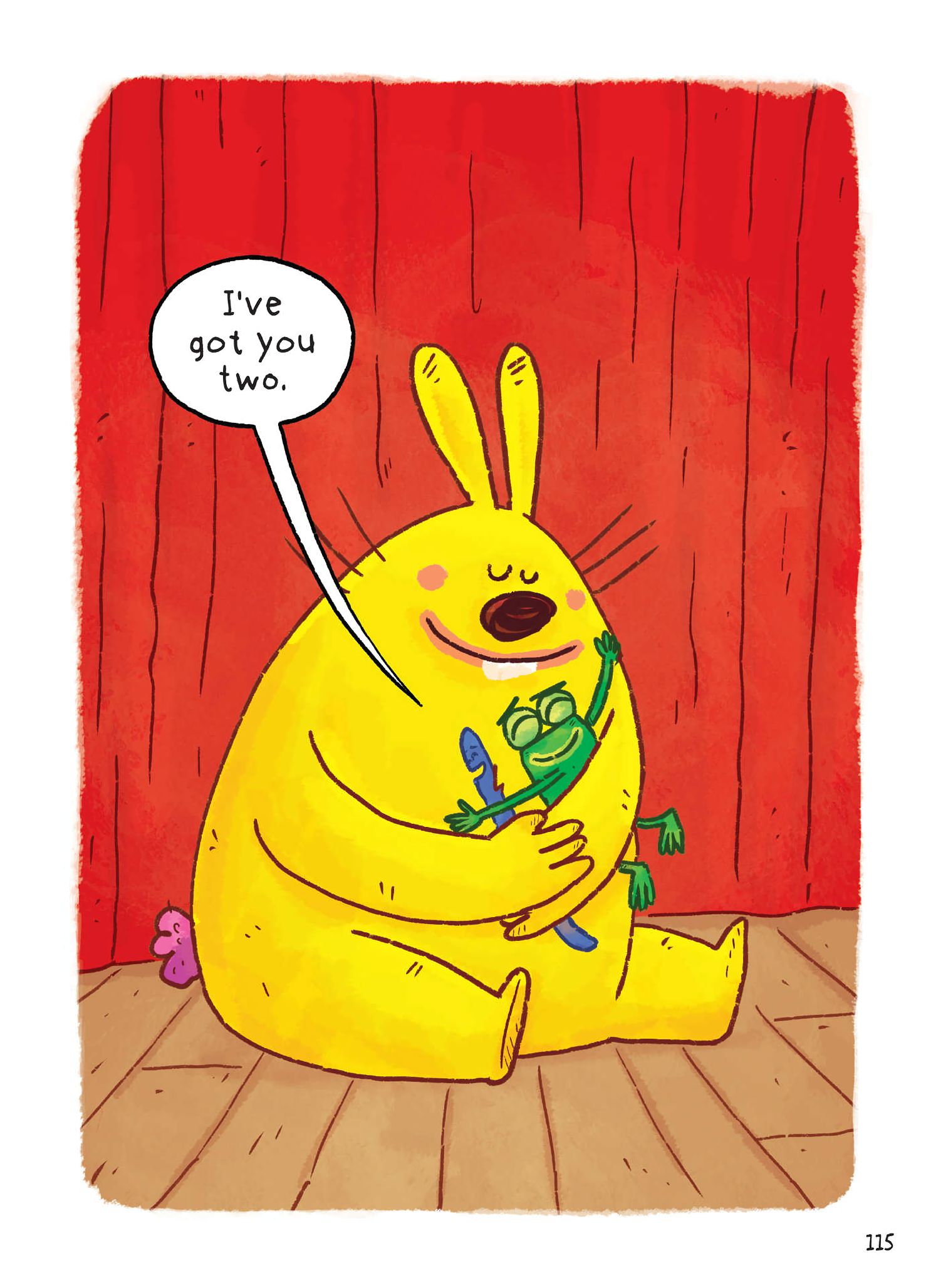 Read online Blue, Barry & Pancakes comic -  Issue # TPB 5 - 114