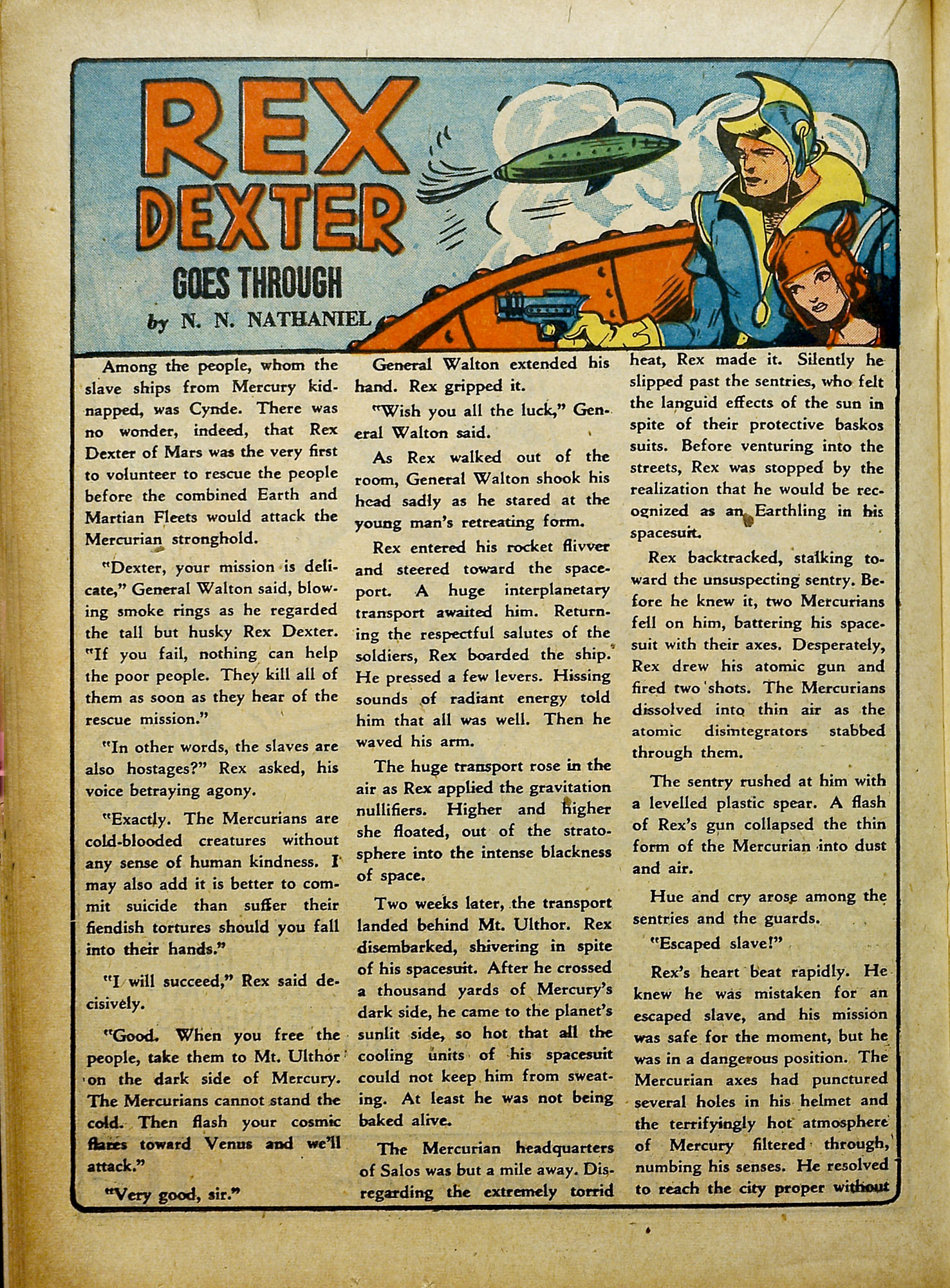 Read online Rex Dexter of Mars comic -  Issue # Full - 38