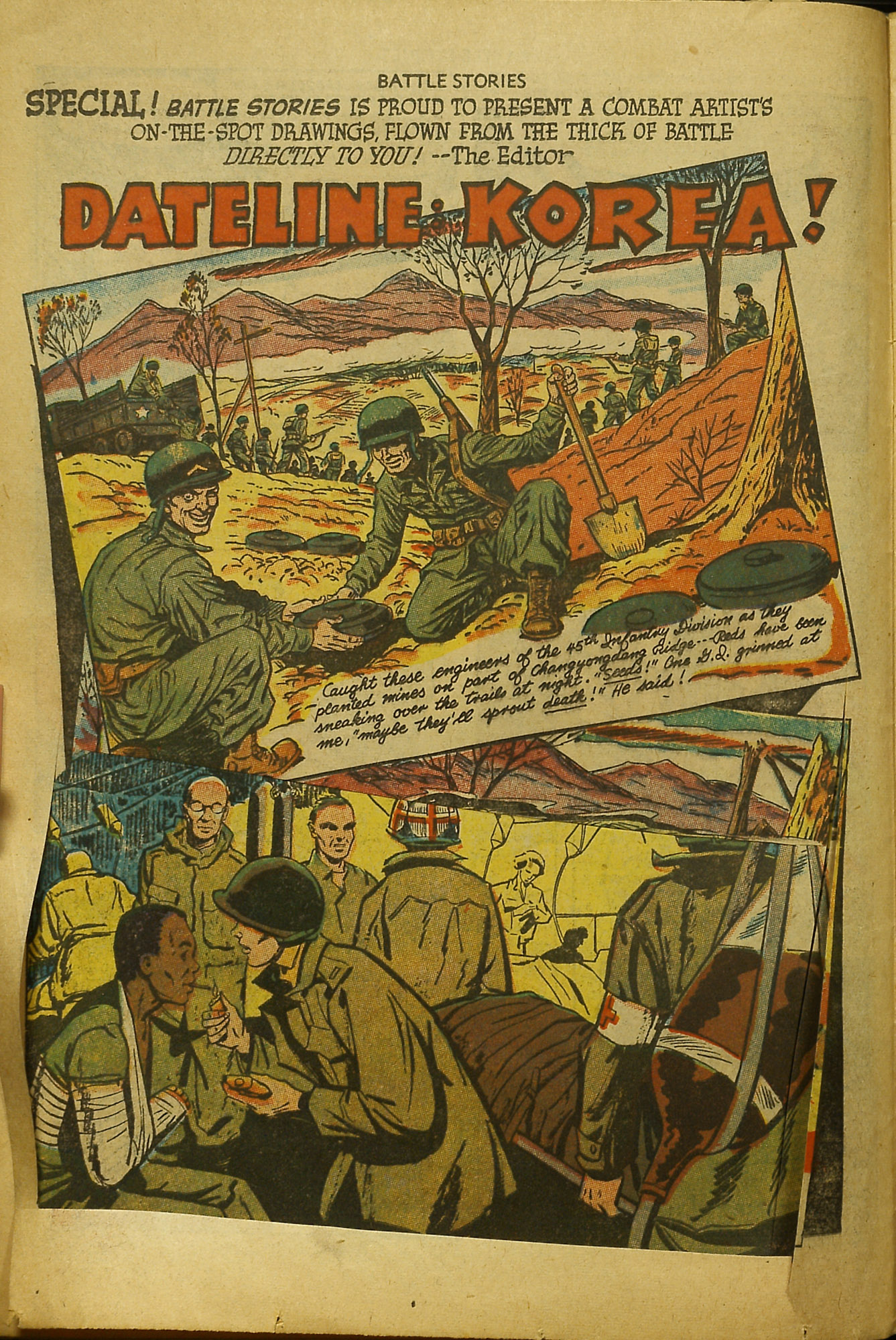 Read online Battle Stories comic -  Issue #11 - 12