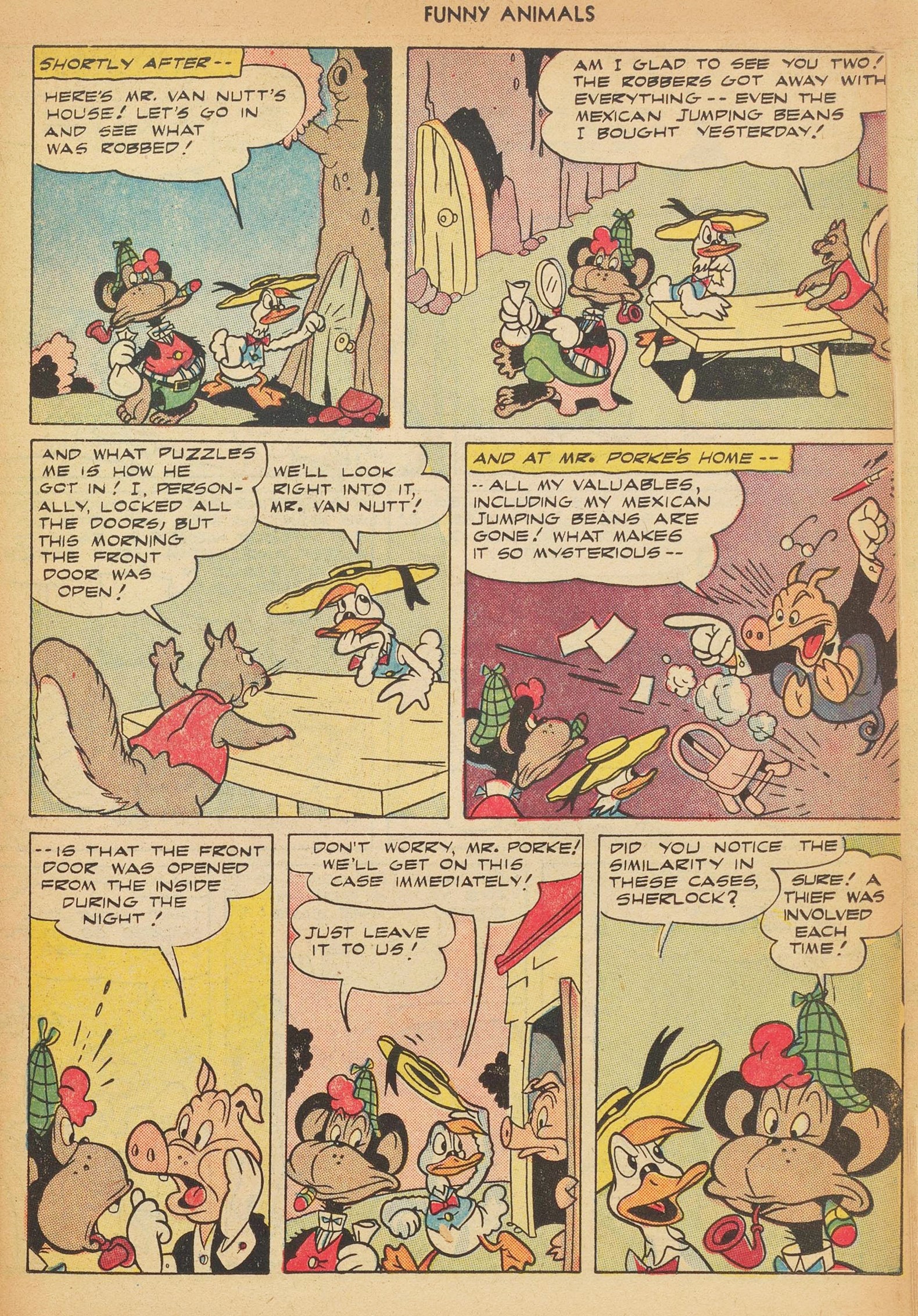 Read online Fawcett's Funny Animals comic -  Issue #49 - 23