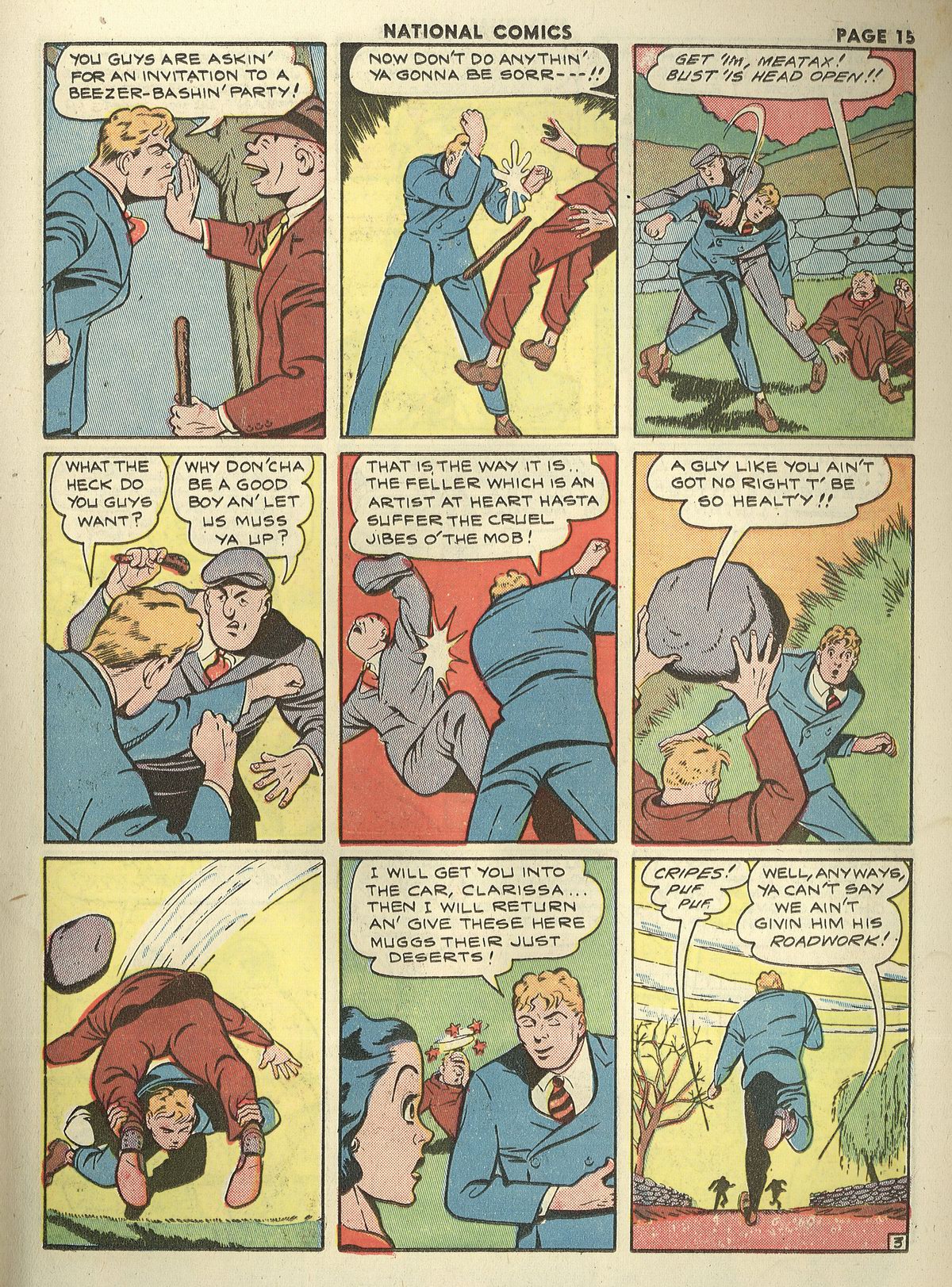 Read online National Comics comic -  Issue #28 - 17