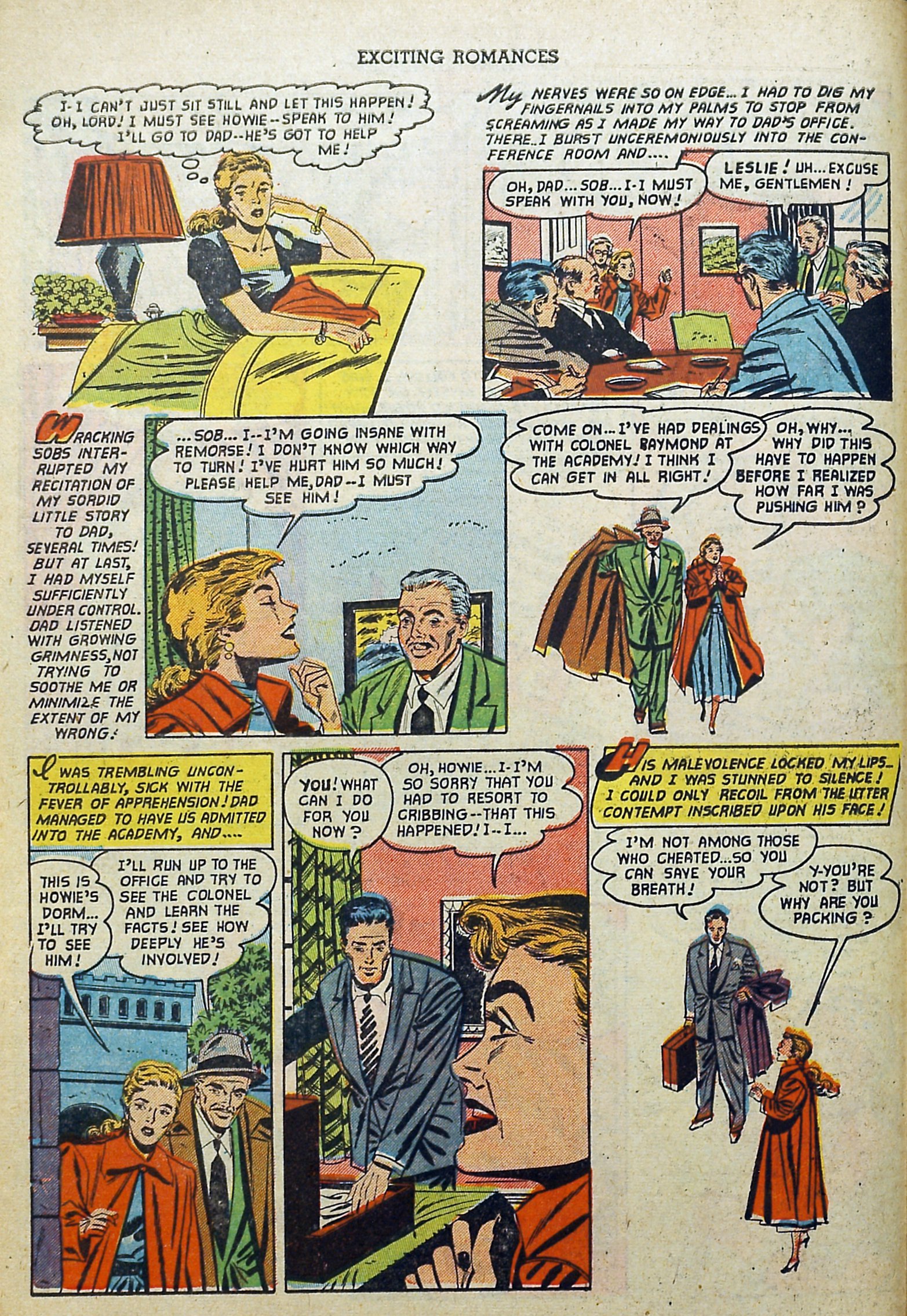 Read online Exciting Romances comic -  Issue #8 - 10