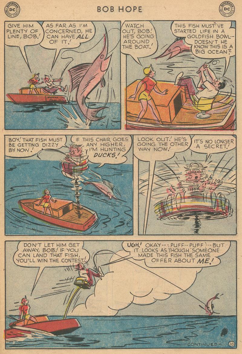 Read online The Adventures of Bob Hope comic -  Issue #18 - 20