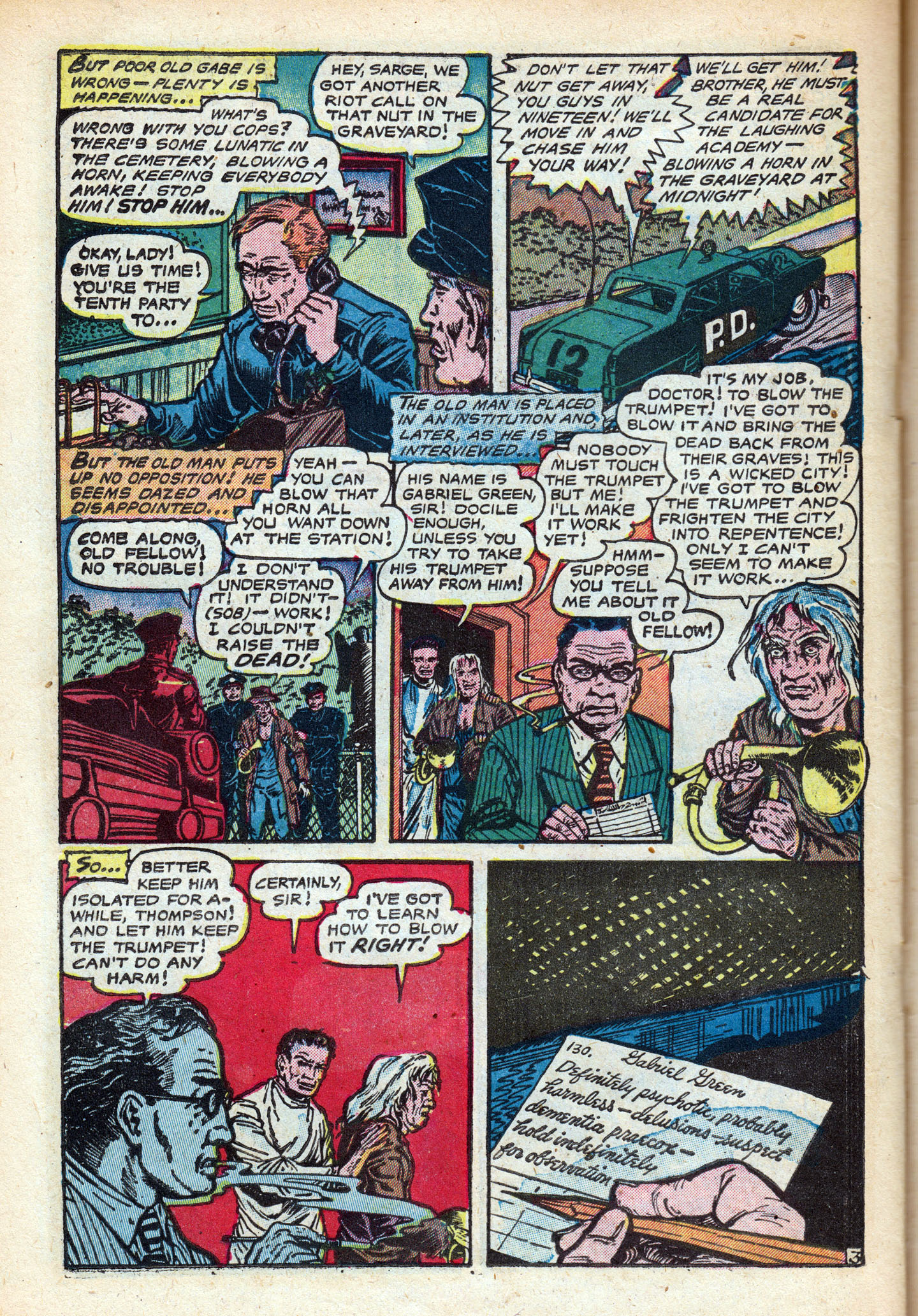 Read online Haunted Thrills comic -  Issue #14 - 22