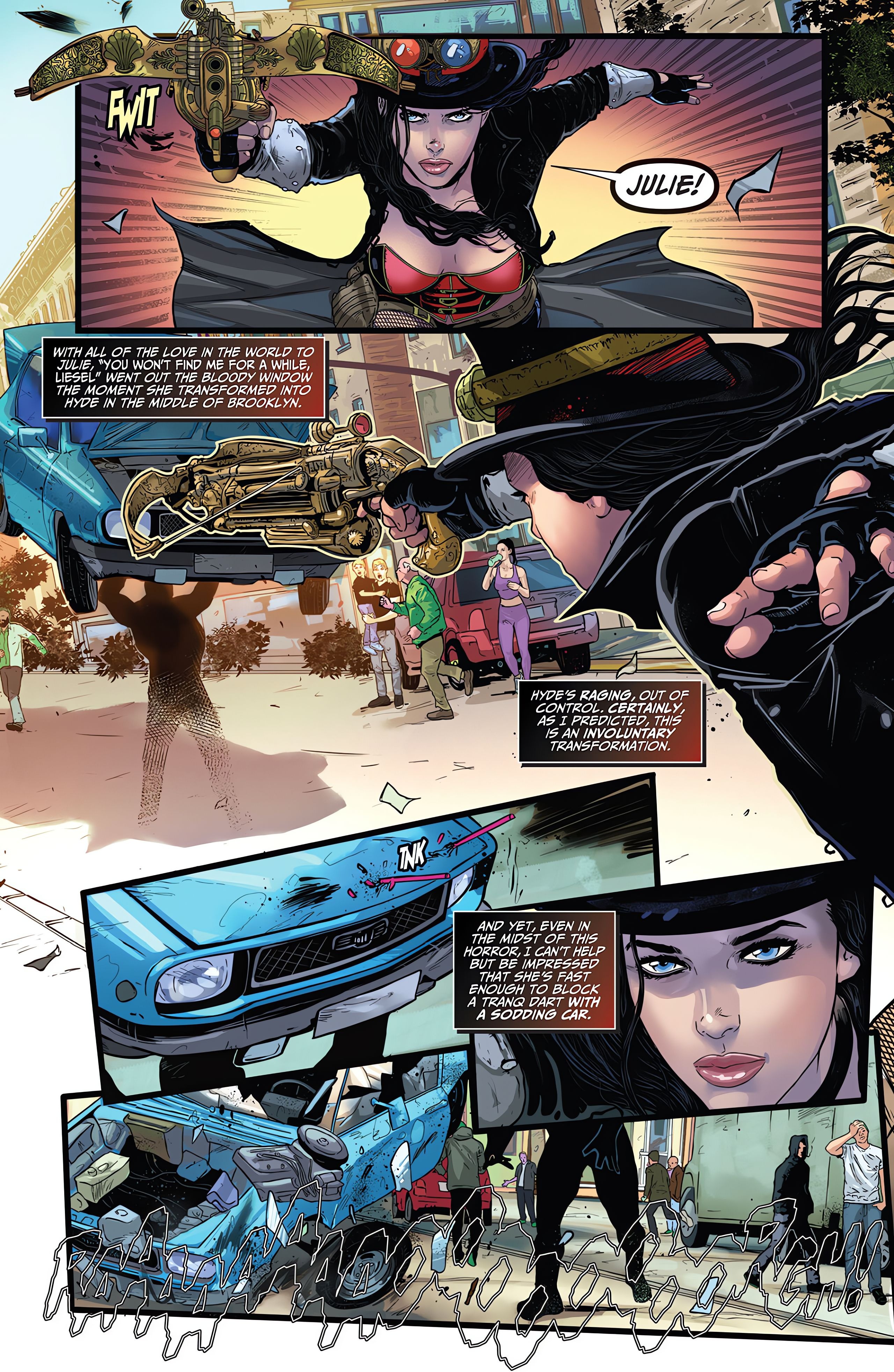Read online Van Helsing: The Horror Beneath comic -  Issue # Full - 15