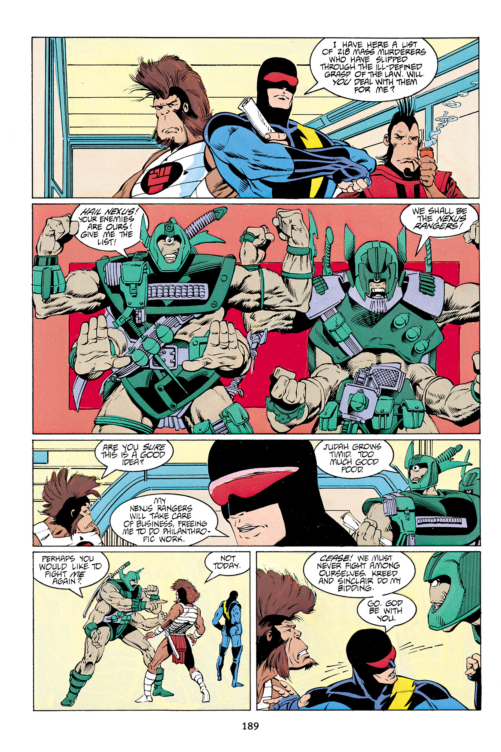 Read online Nexus Omnibus comic -  Issue # TPB 3 - 188