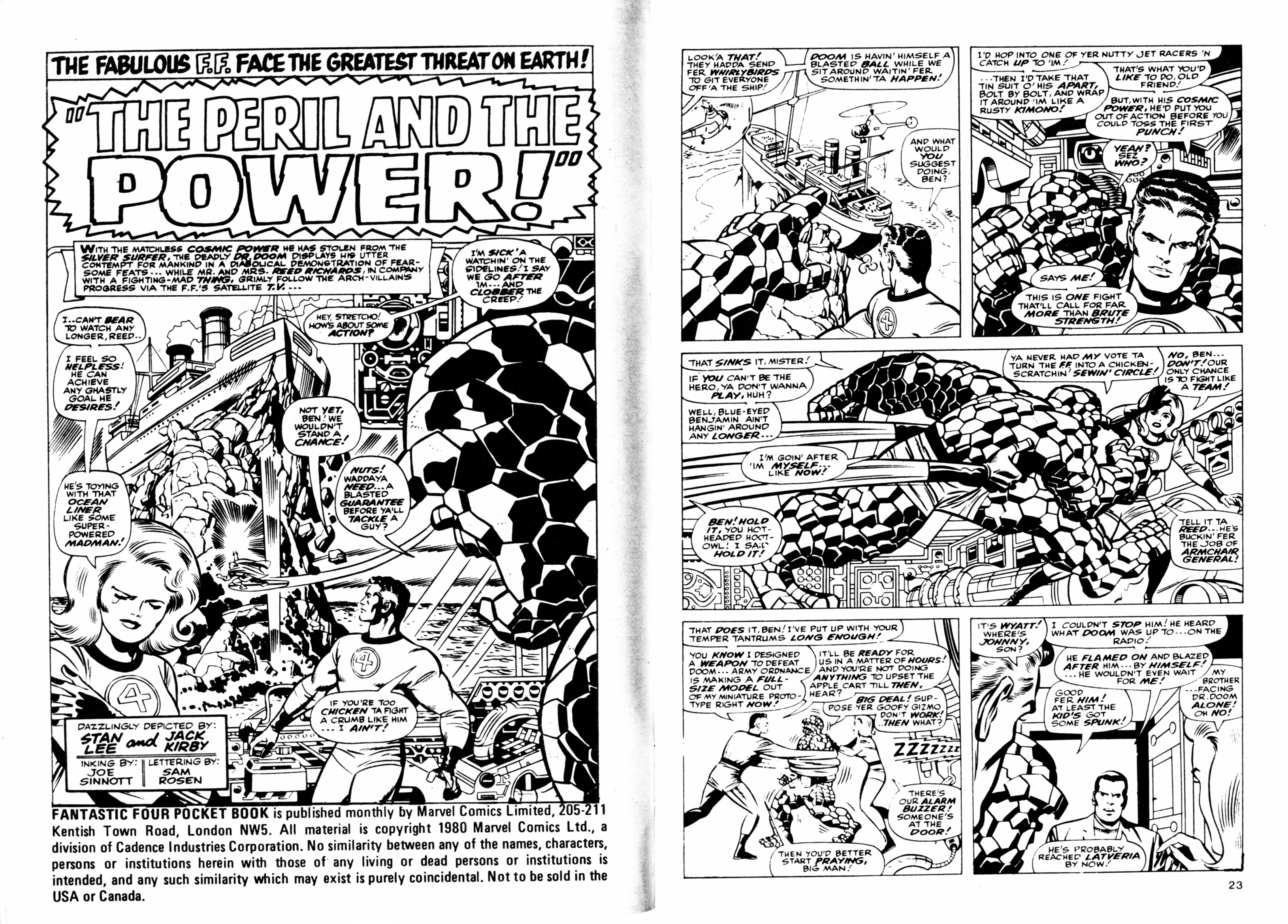 Read online Fantastic Four Pocket Book comic -  Issue #9 - 13
