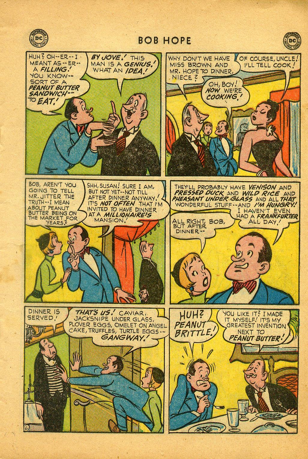 Read online The Adventures of Bob Hope comic -  Issue #28 - 19