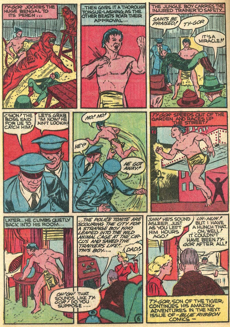 Read online Blue Ribbon Comics (1939) comic -  Issue #9 - 48