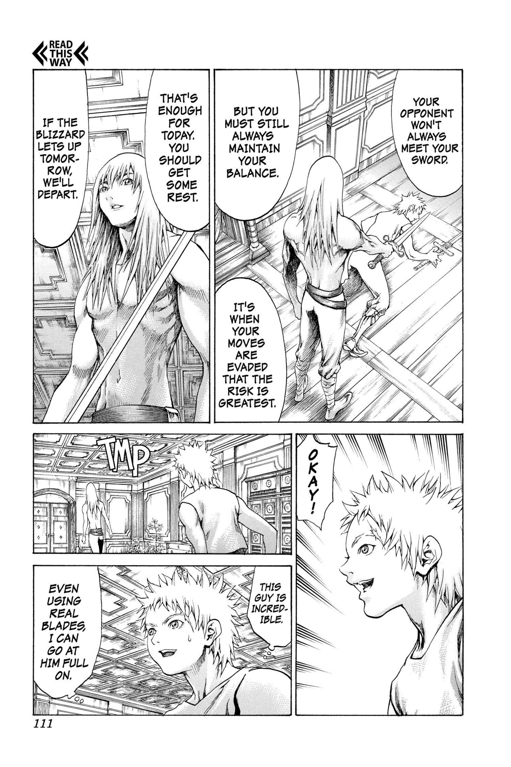 Read online Claymore comic -  Issue #11 - 102