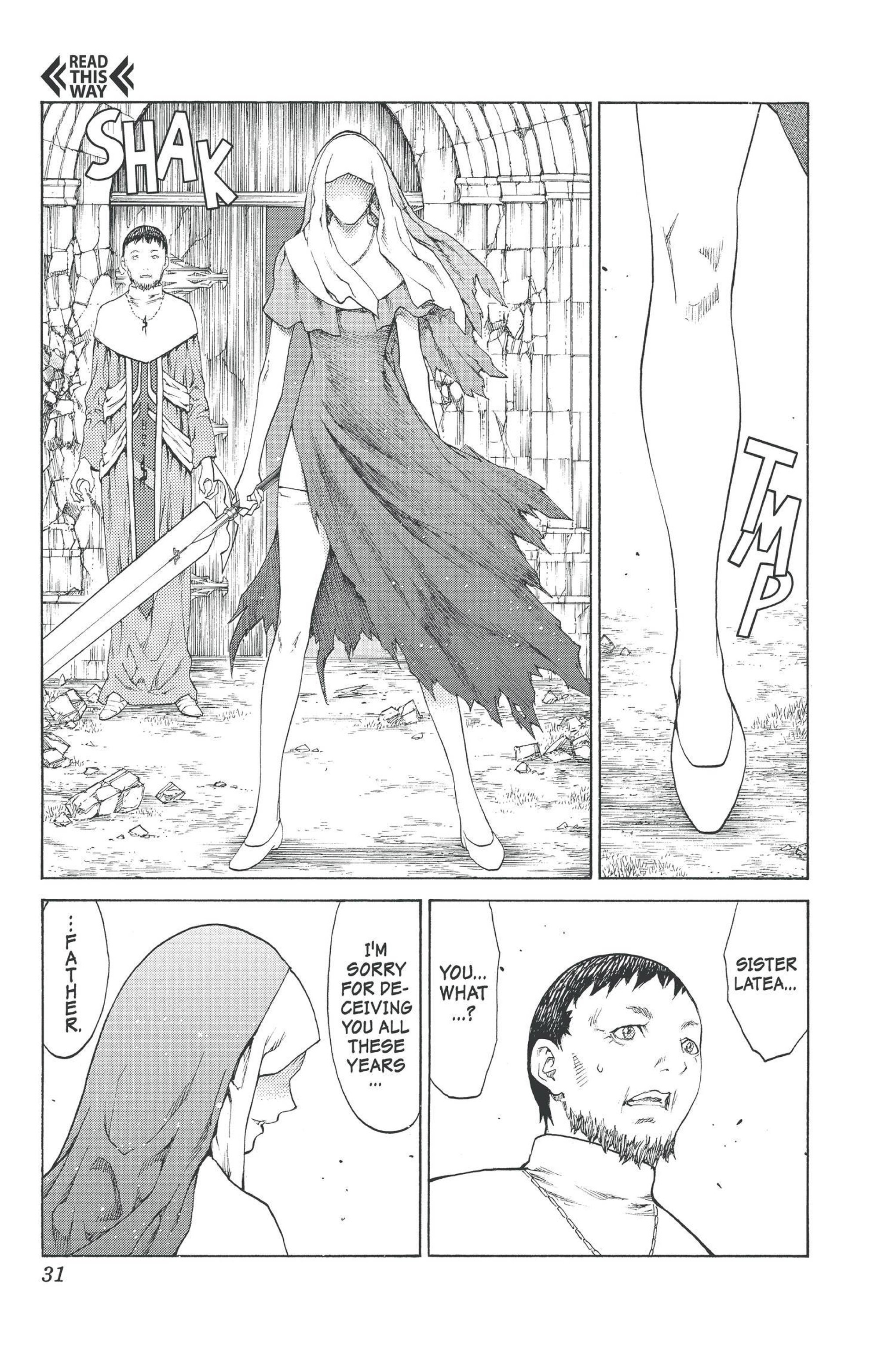 Read online Claymore comic -  Issue #14 - 30