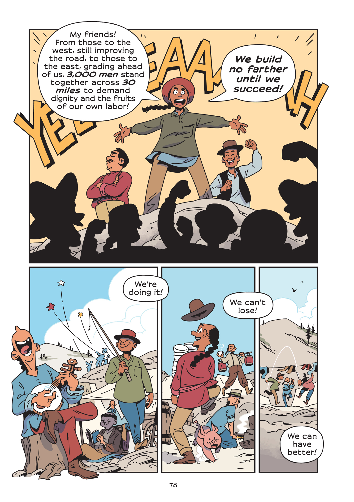 Read online History Comics comic -  Issue # The Transcontinental Railroad - 87
