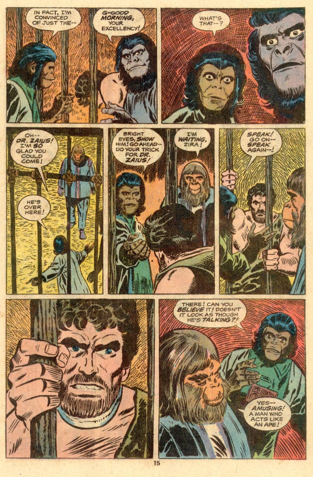 Read online Adventures on the Planet of the Apes comic -  Issue #2 - 10