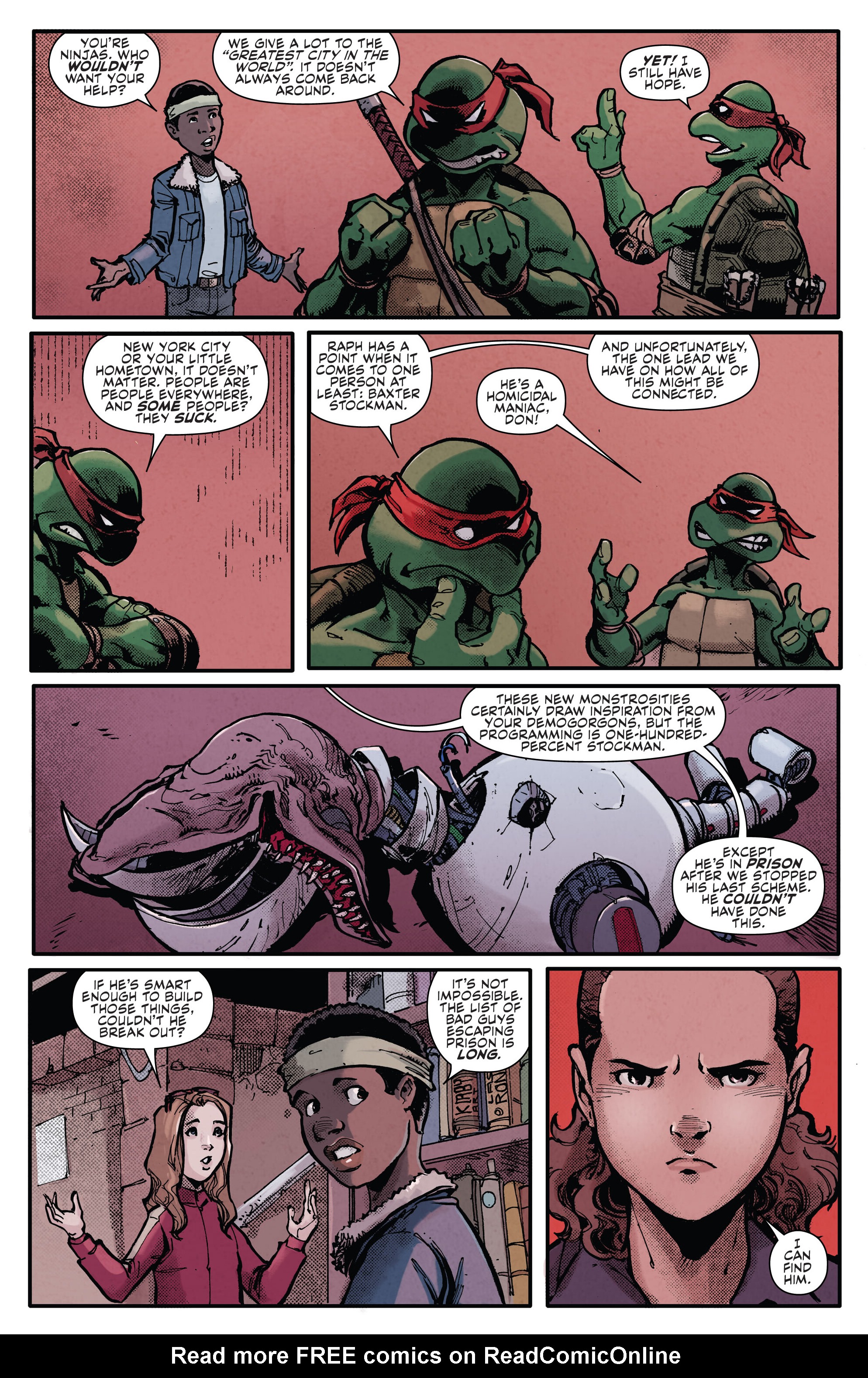 Read online Teenage Mutant Ninja Turtles x Stranger Things comic -  Issue #1 - 15