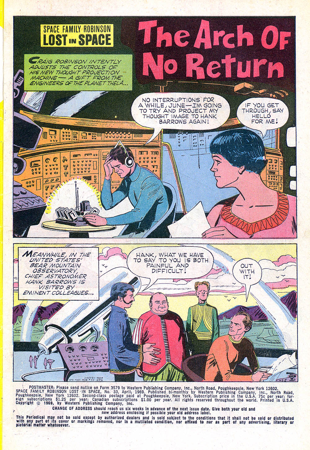 Read online Space Family Robinson comic -  Issue #33 - 3