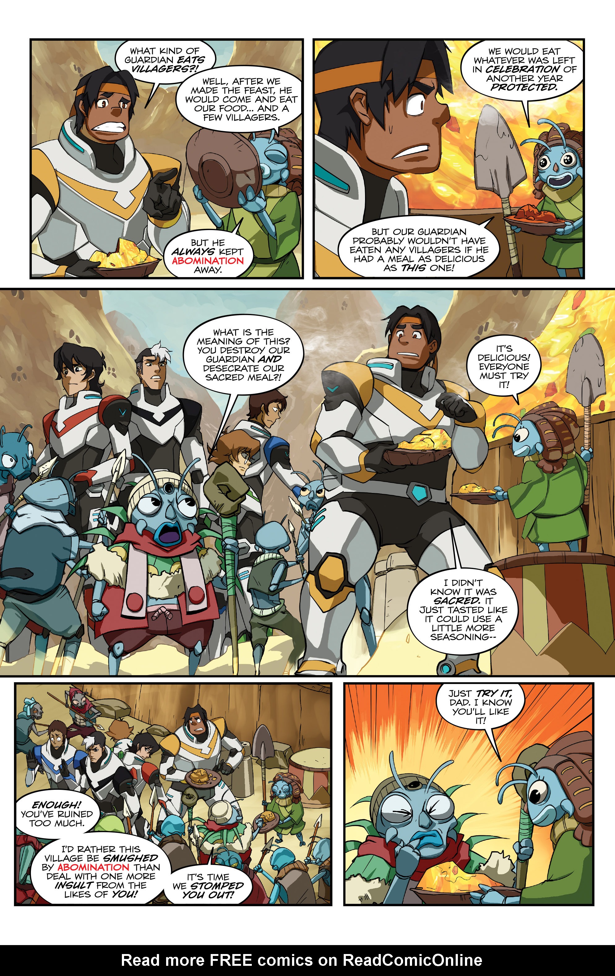 Read online Voltron: Legendary Defender comic -  Issue #2 - 8