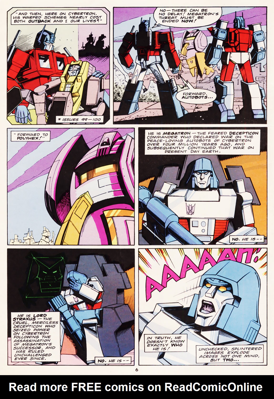 Read online The Transformers (UK) comic -  Issue #104 - 6