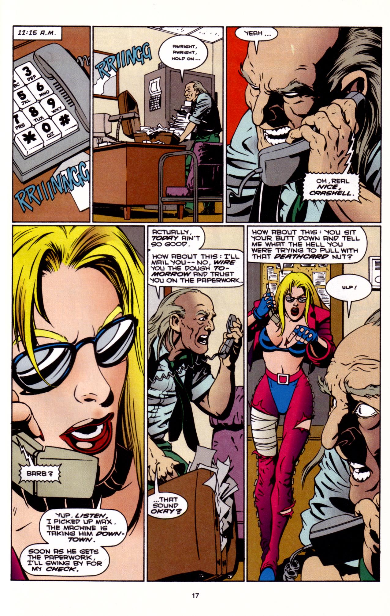 Read online Barb Wire (1994) comic -  Issue #3 - 18