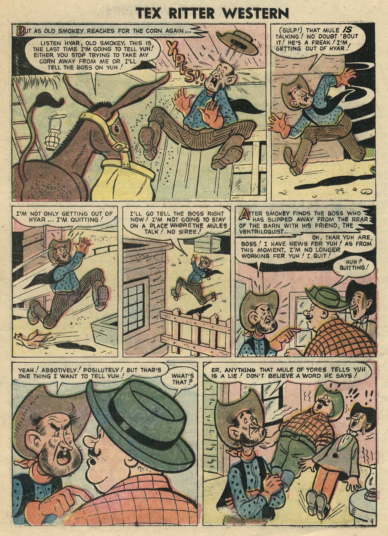 Read online Tex Ritter Western comic -  Issue #32 - 17