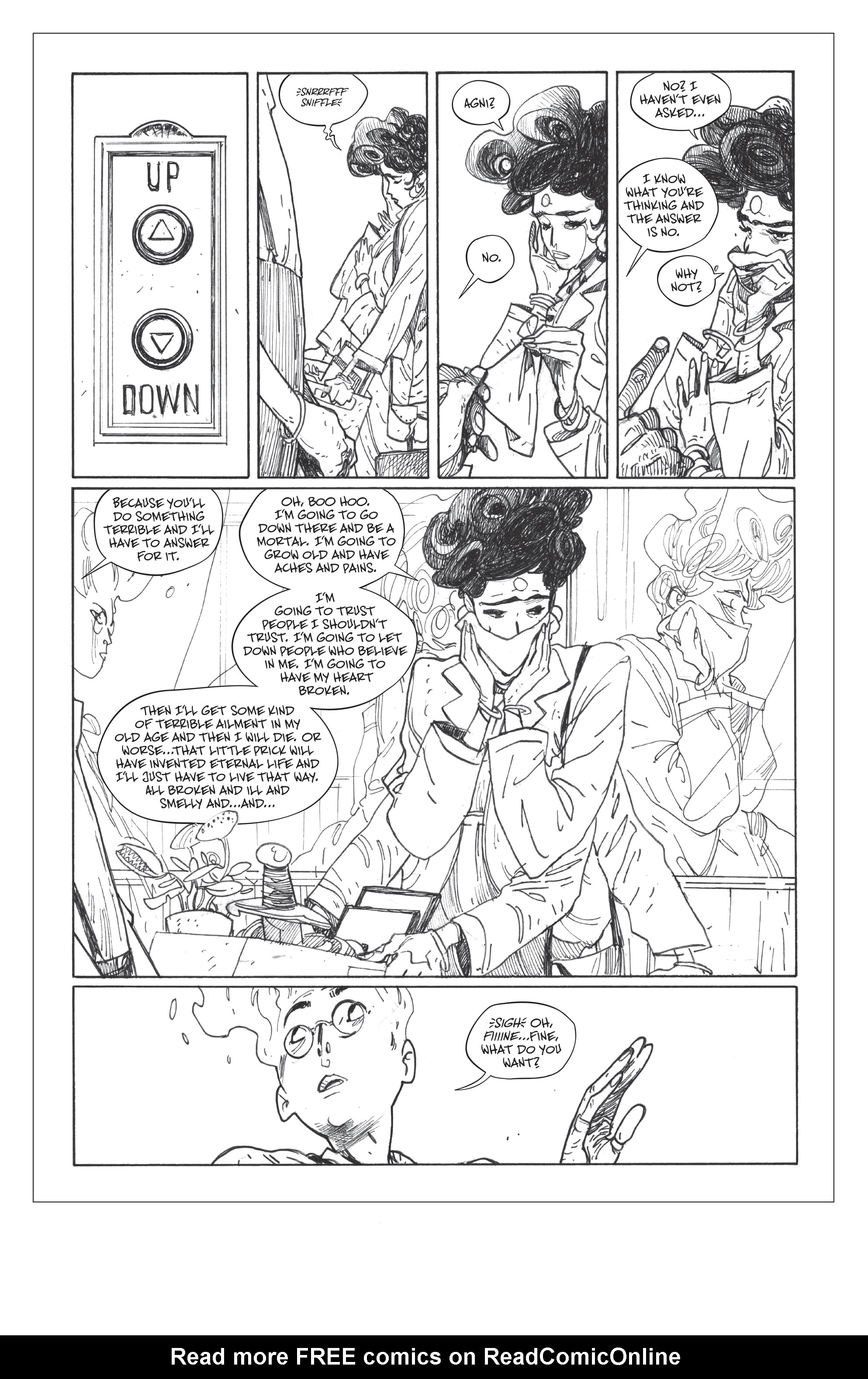 Read online The Many Deaths of Laila Starr – Pen & Ink comic -  Issue #1 - 12