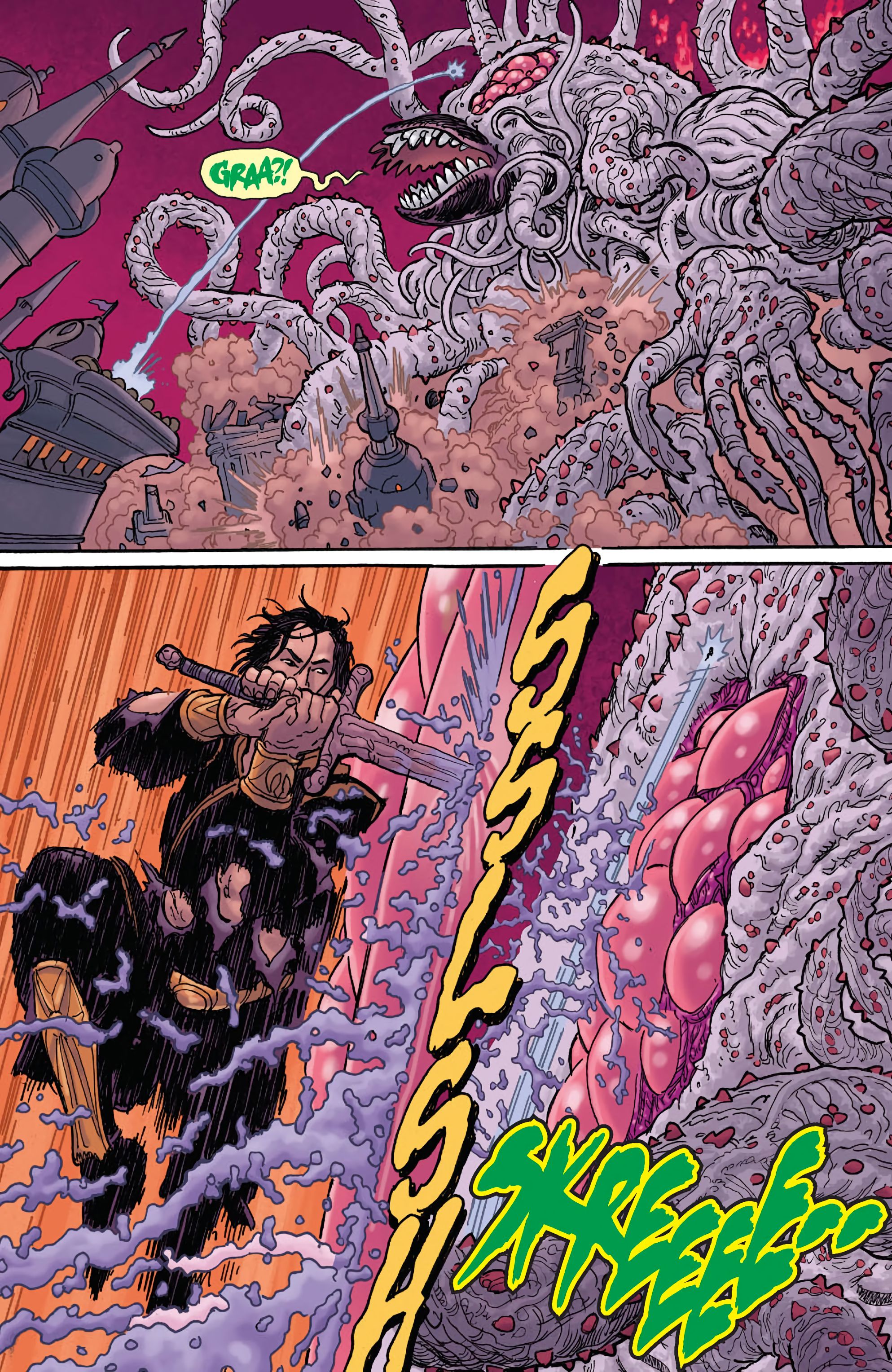 Read online BRZRKR: Poetry of Madness comic -  Issue # Full - 33