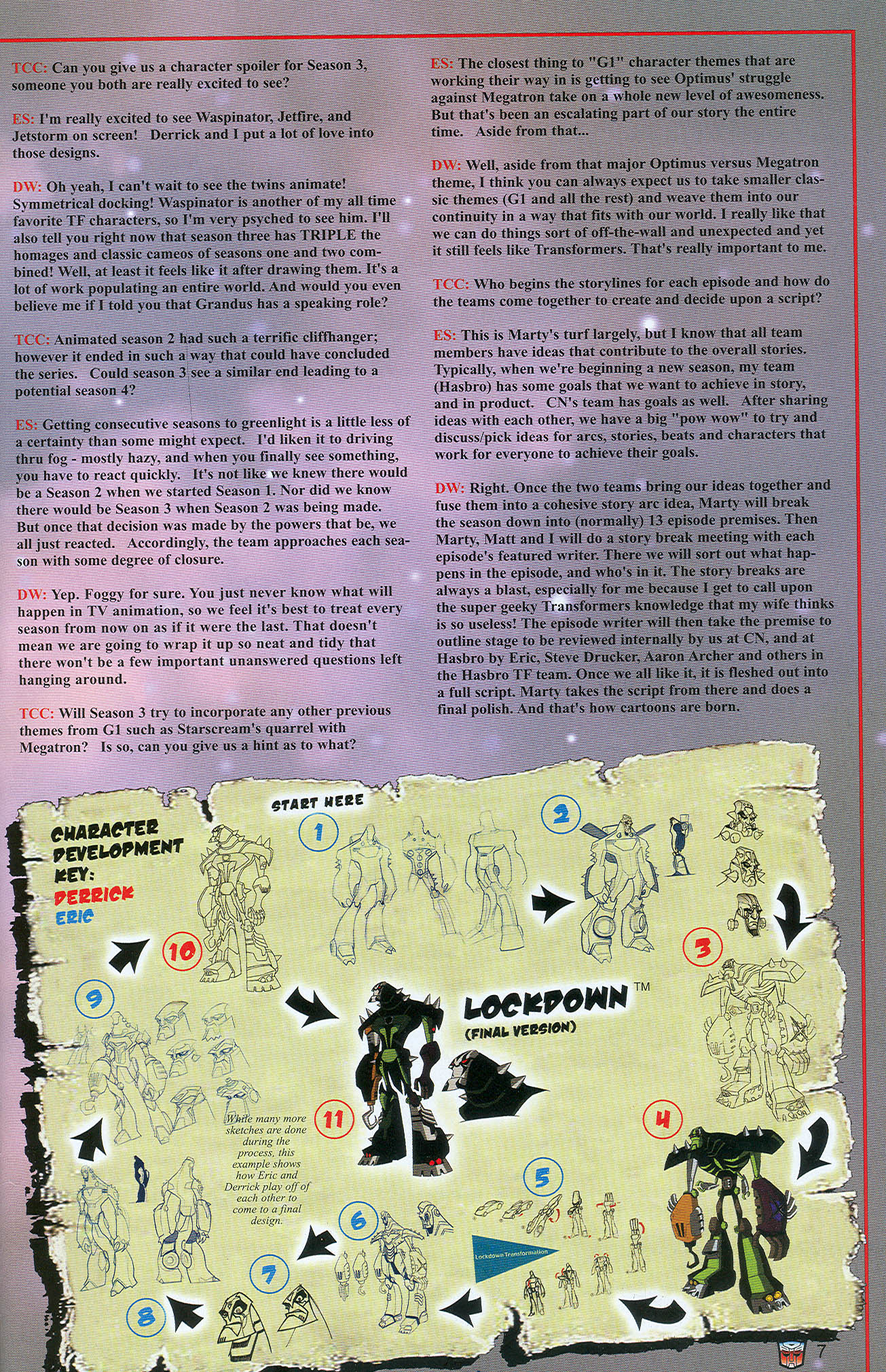 Read online Transformers: Collectors' Club comic -  Issue #24 - 7