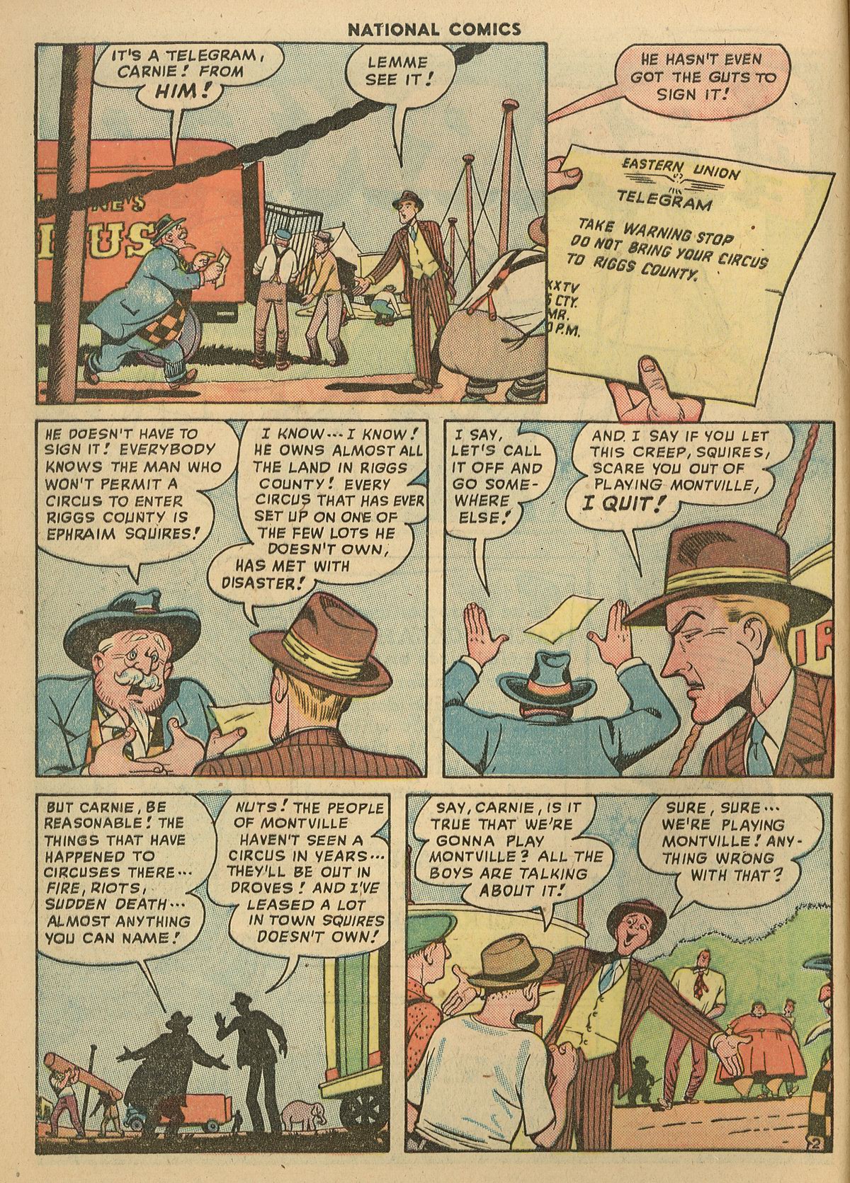 Read online National Comics comic -  Issue #66 - 4