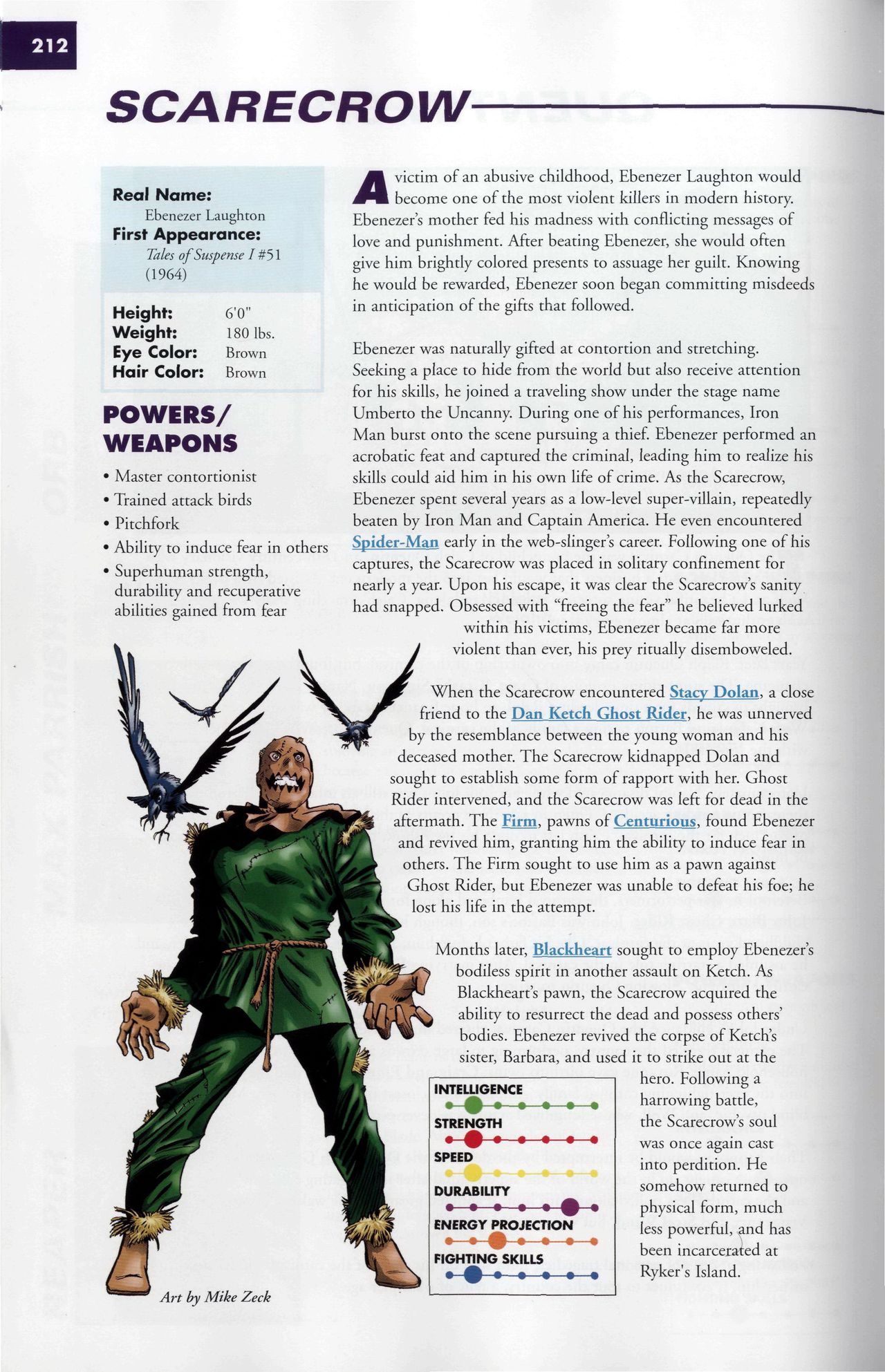 Read online Marvel Encyclopedia comic -  Issue # TPB 5 - 215