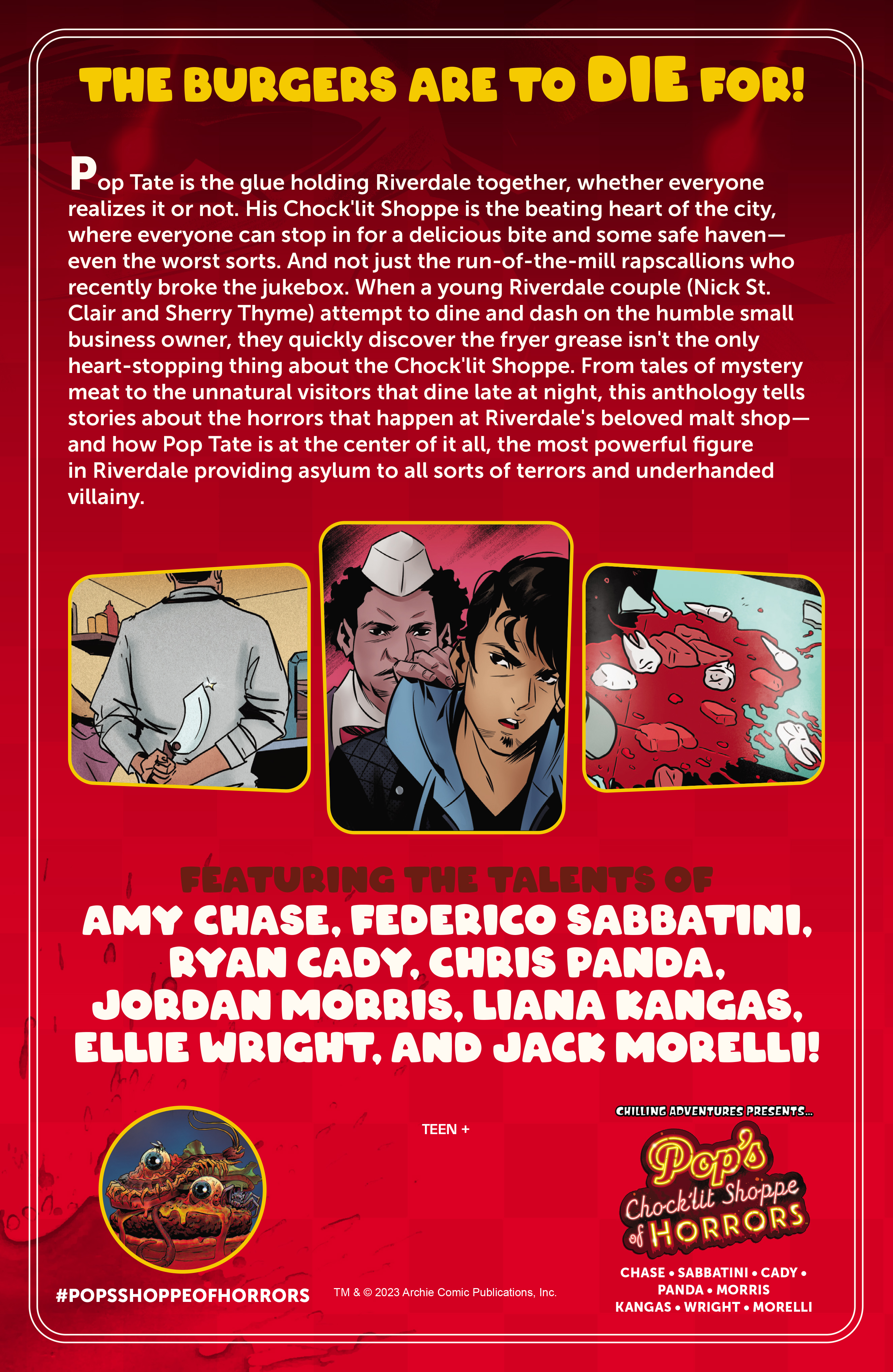 Read online Chilling Adventures Presents... Pop's Chock'lit Shoppe of Horrors comic -  Issue # Full - 34