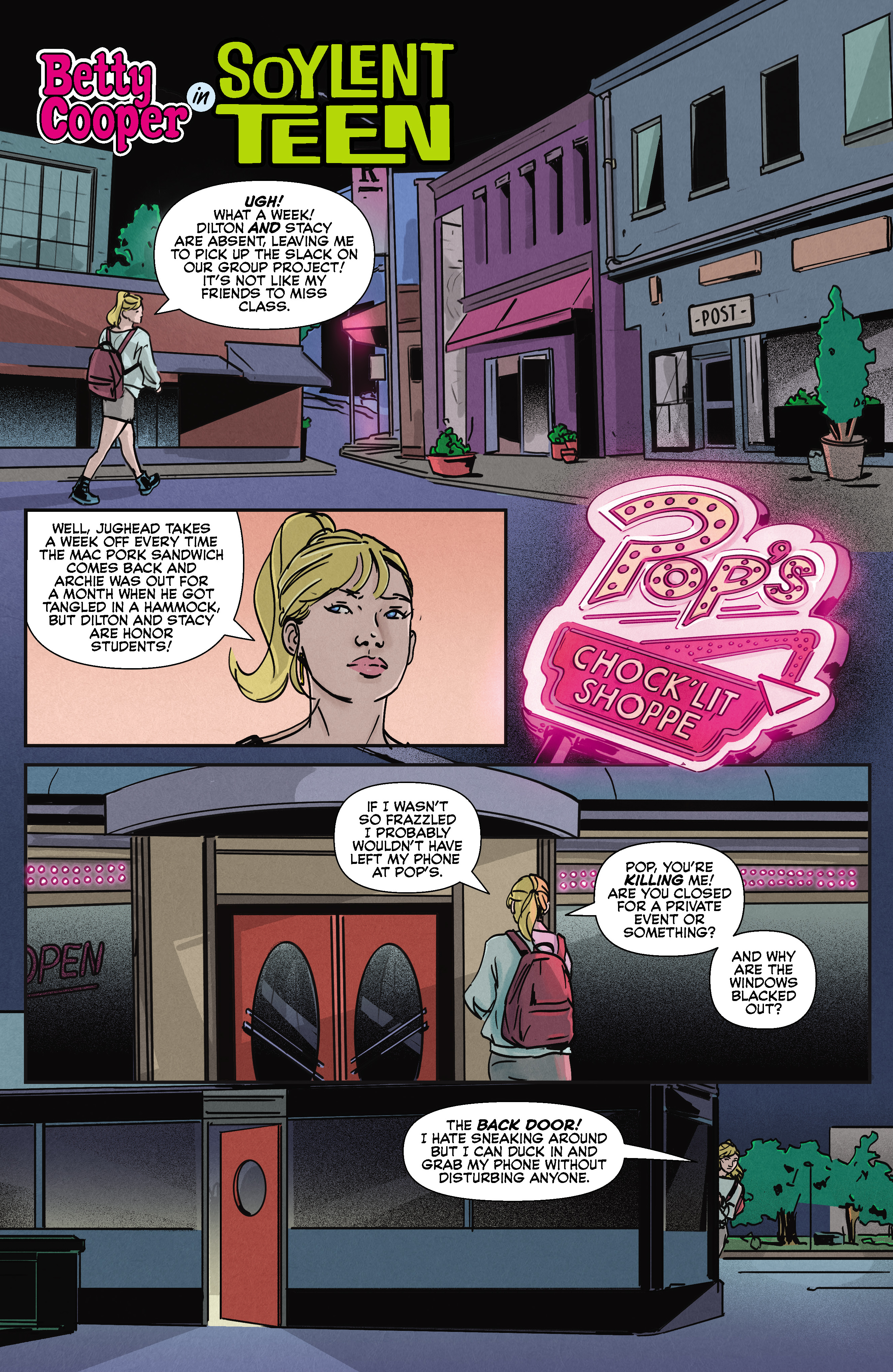 Read online Chilling Adventures Presents... Pop's Chock'lit Shoppe of Horrors comic -  Issue # Full - 14