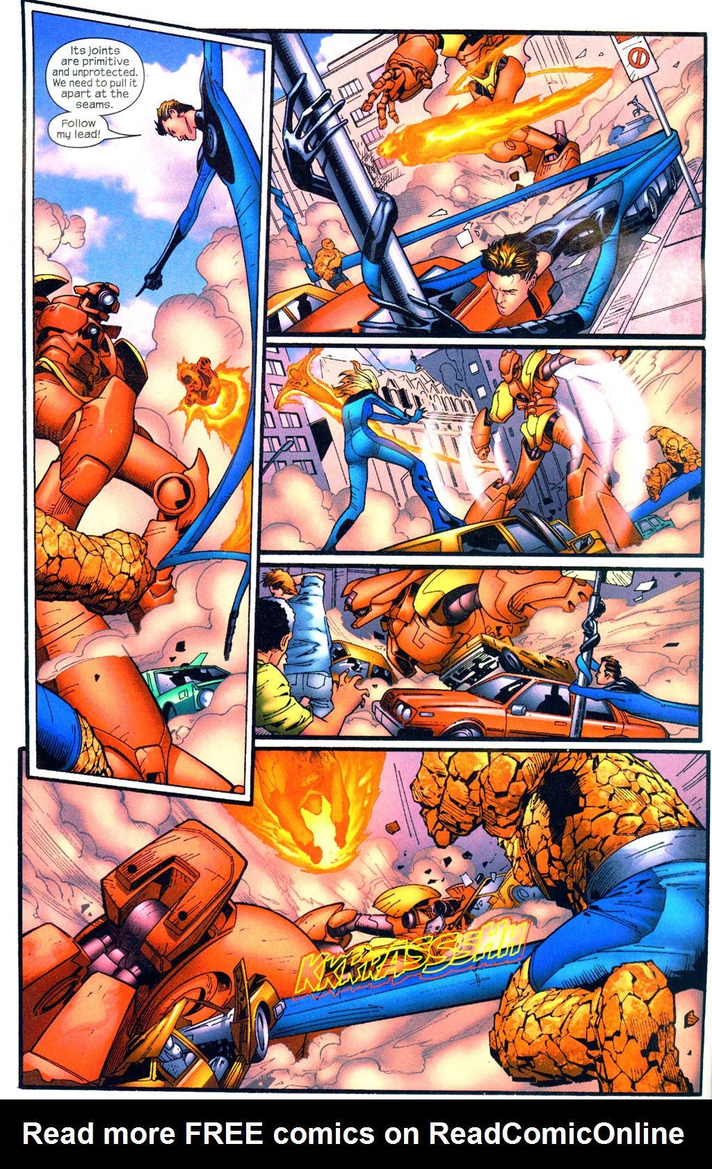 Read online Marvel Adventures Fantastic Four comic -  Issue #1 - 4