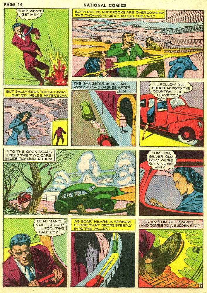 Read online National Comics comic -  Issue #6 - 16