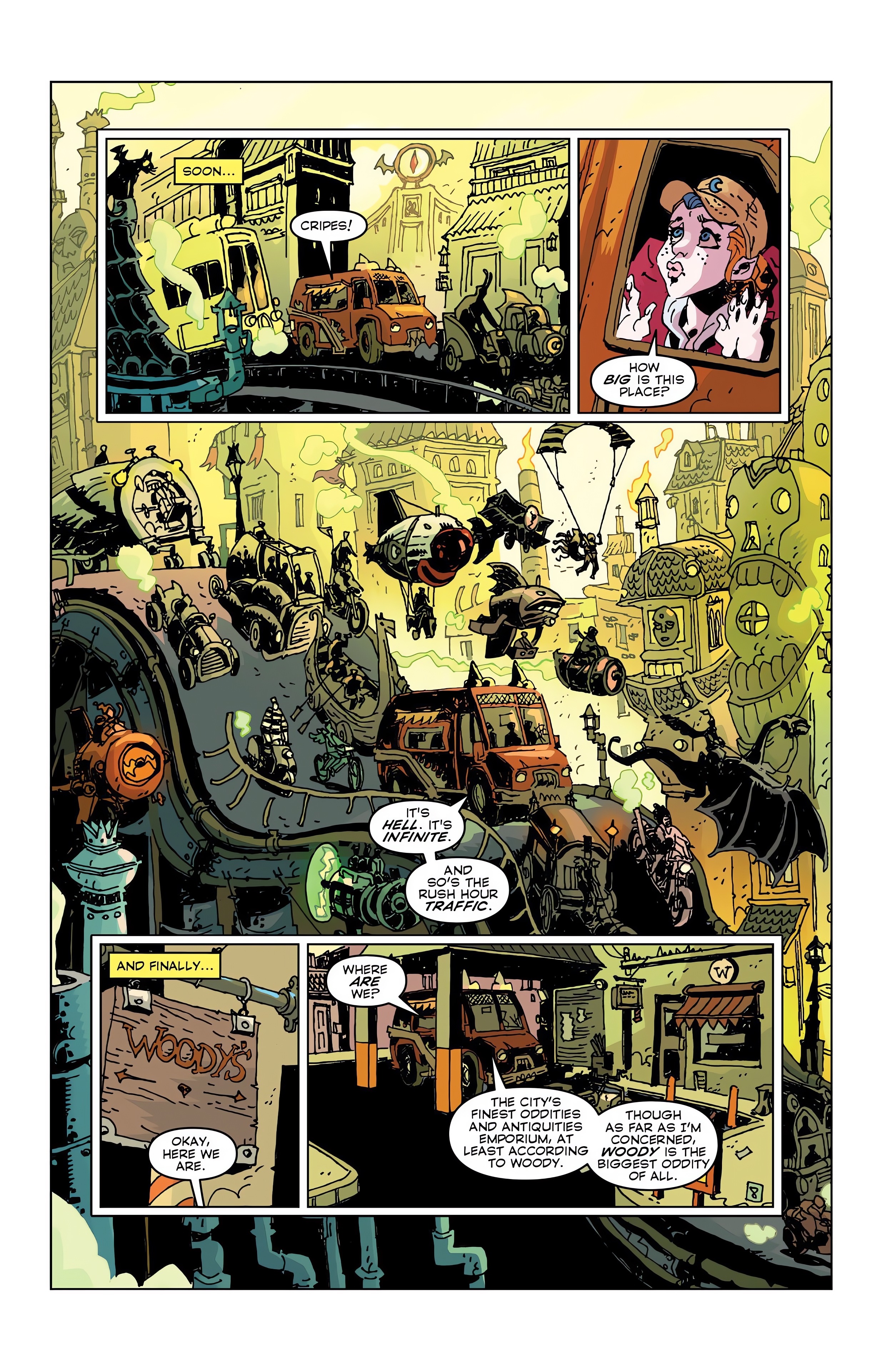 Read online In Hell We Fight! comic -  Issue #3 - 9