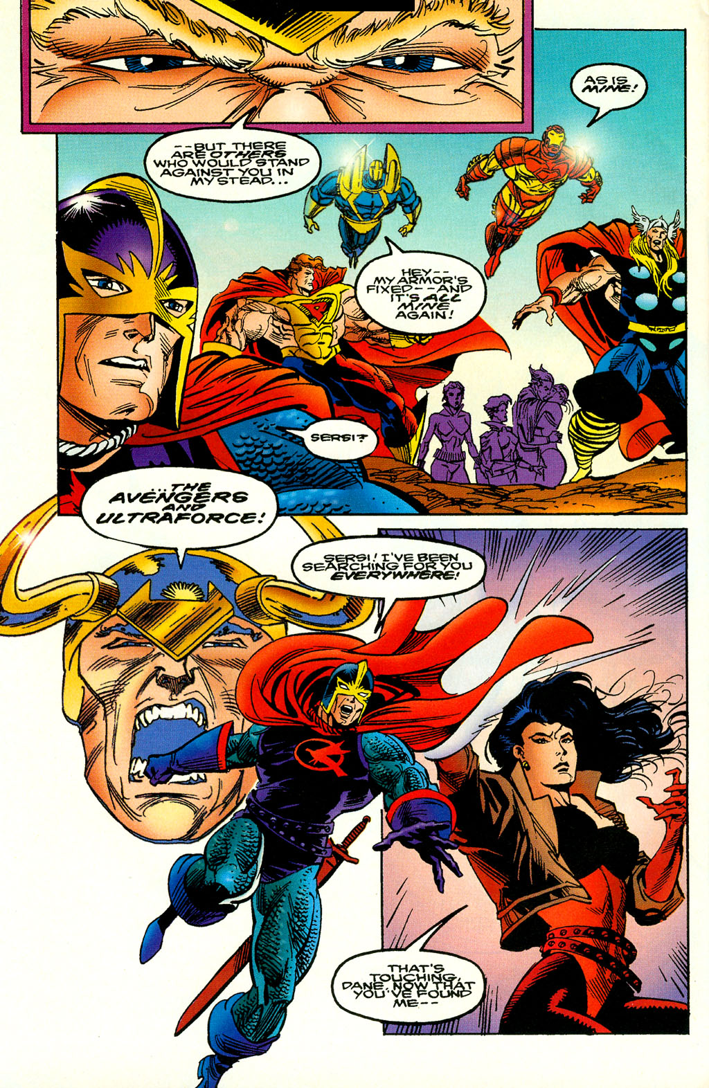 Read online Avengers/UltraForce comic -  Issue # Full - 46