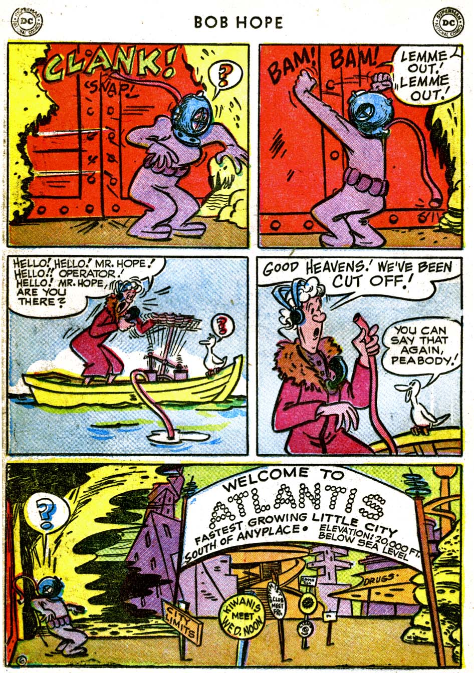 Read online The Adventures of Bob Hope comic -  Issue #20 - 16