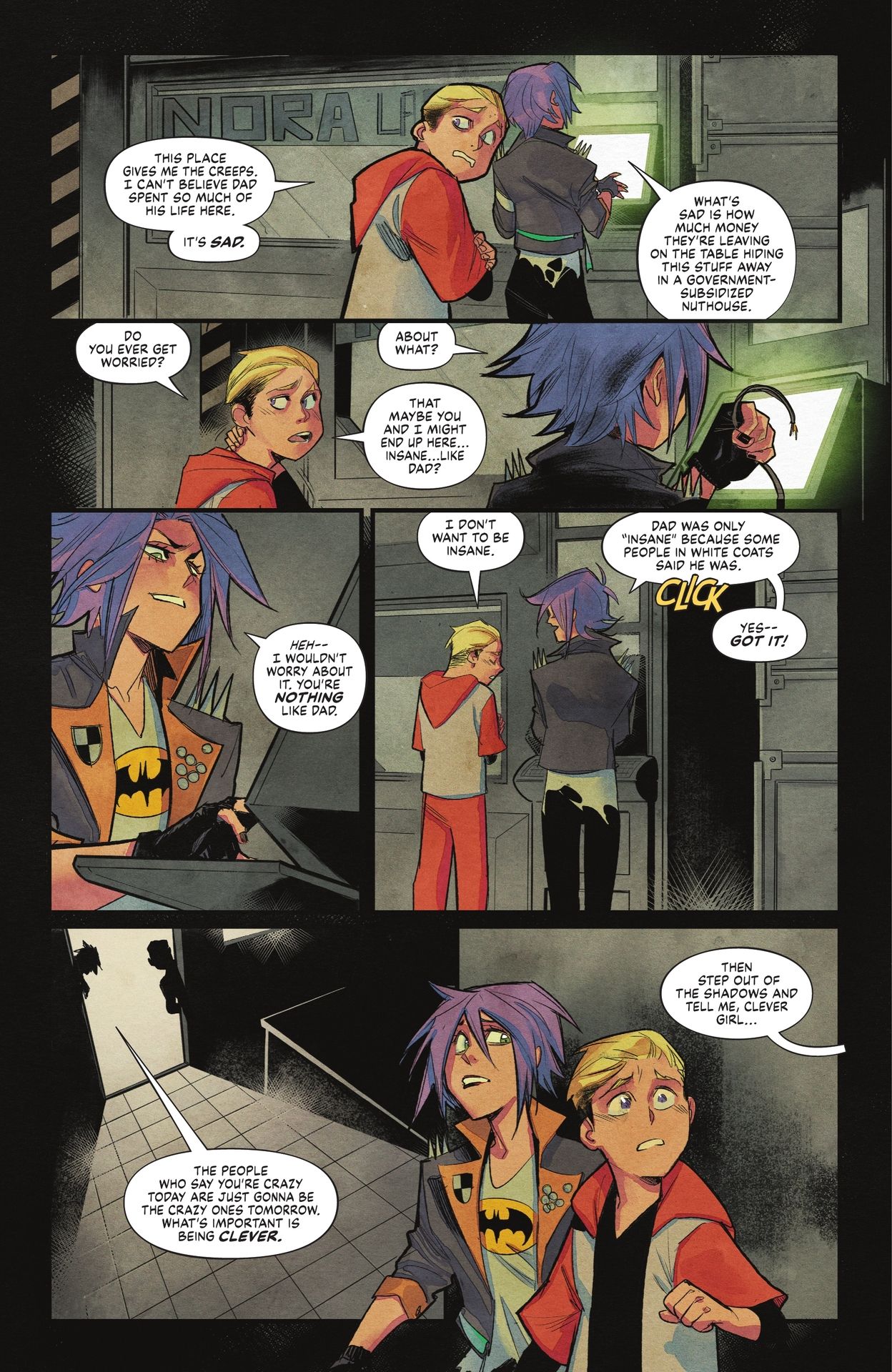 Read online Batman: White Knight Presents - Generation Joker comic -  Issue #3 - 22