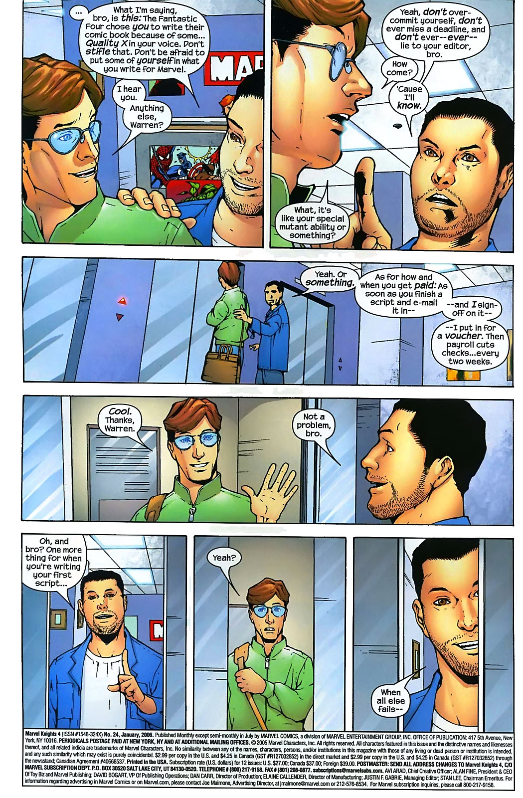 Read online Marvel Knights 4 comic -  Issue #24 - 3