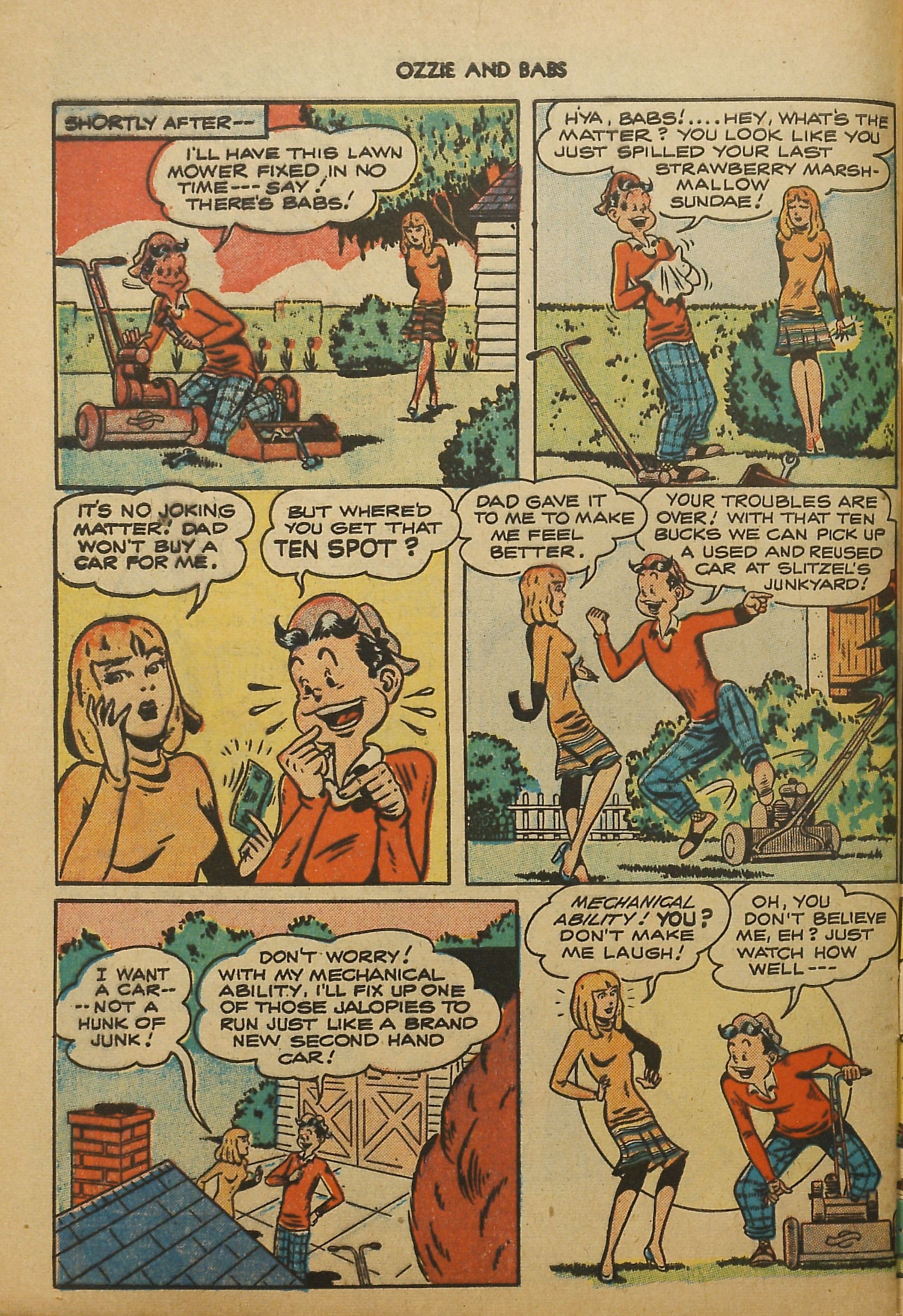 Read online Ozzie And Babs comic -  Issue #2 - 44
