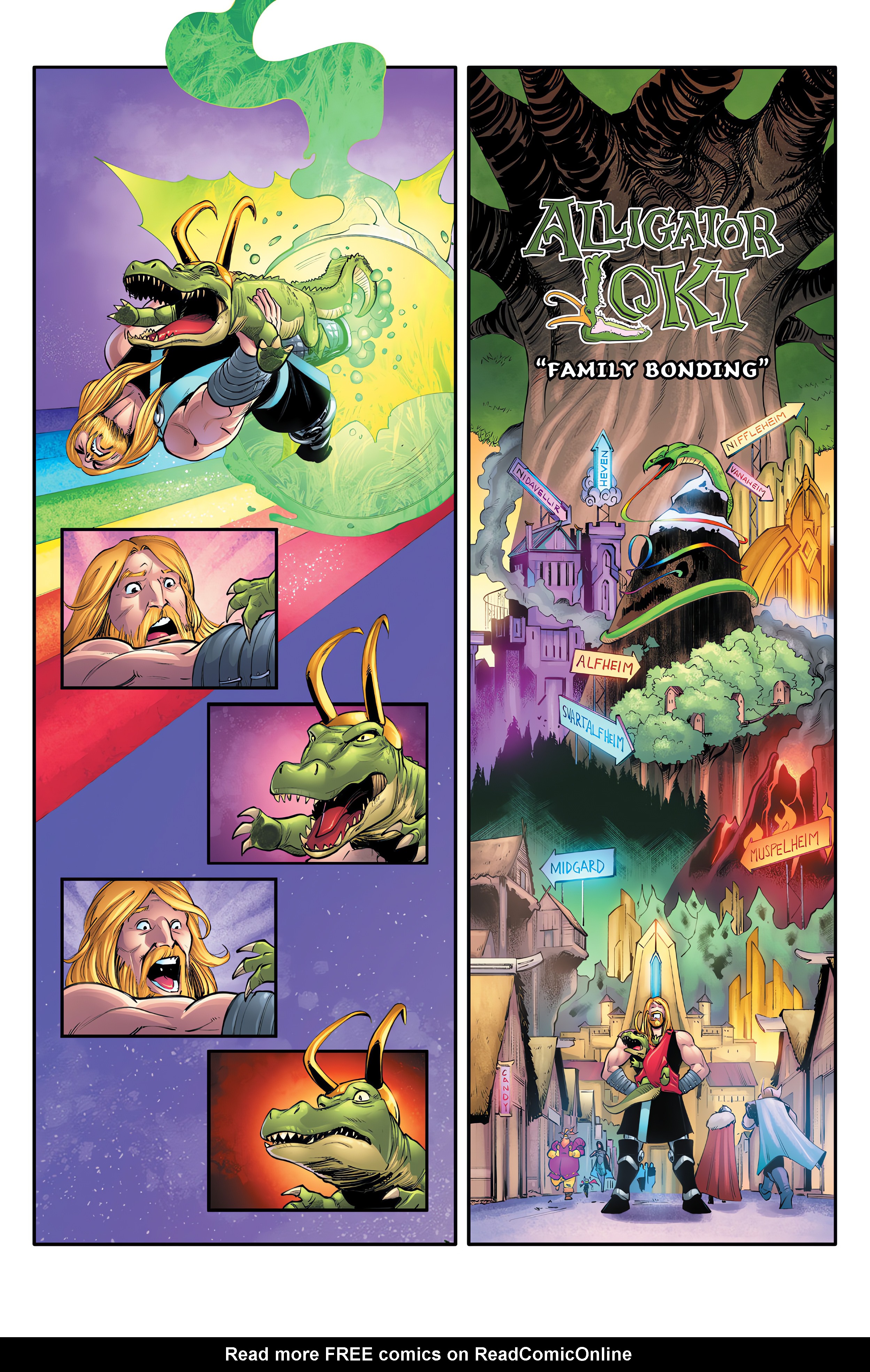 Read online Alligator Loki comic -  Issue #1 - 3