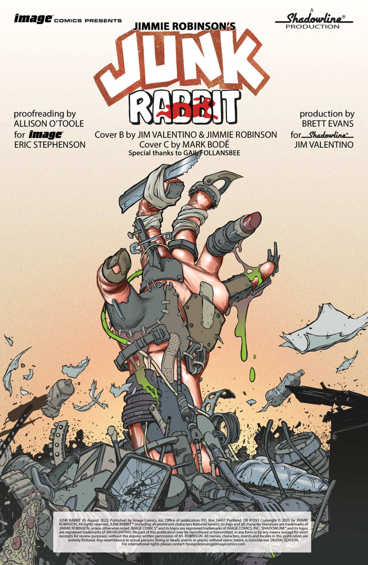 Read online Junk Rabbit comic -  Issue #5 - 2