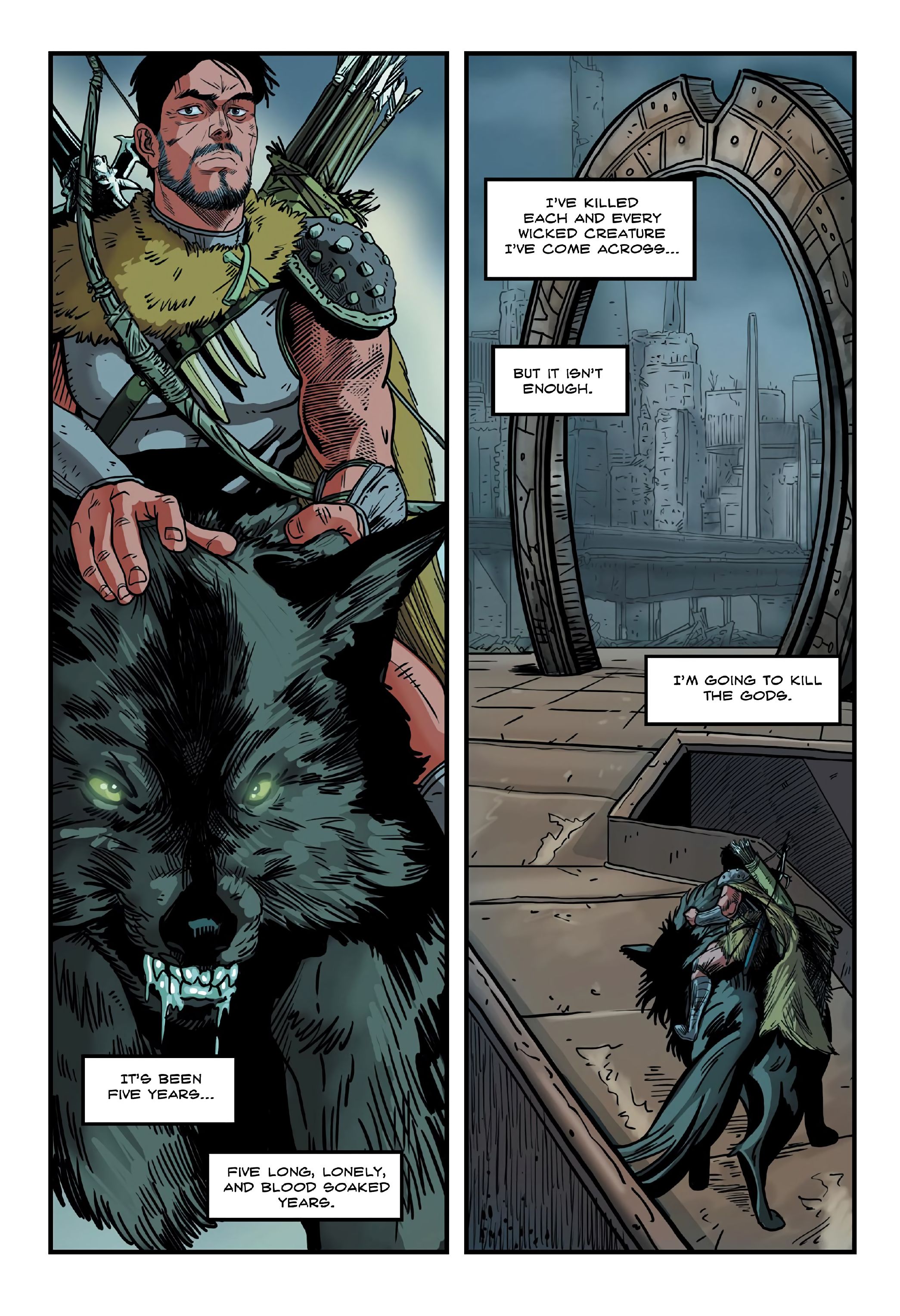 Read online Dinosaur Warrior comic -  Issue # TPB - 43