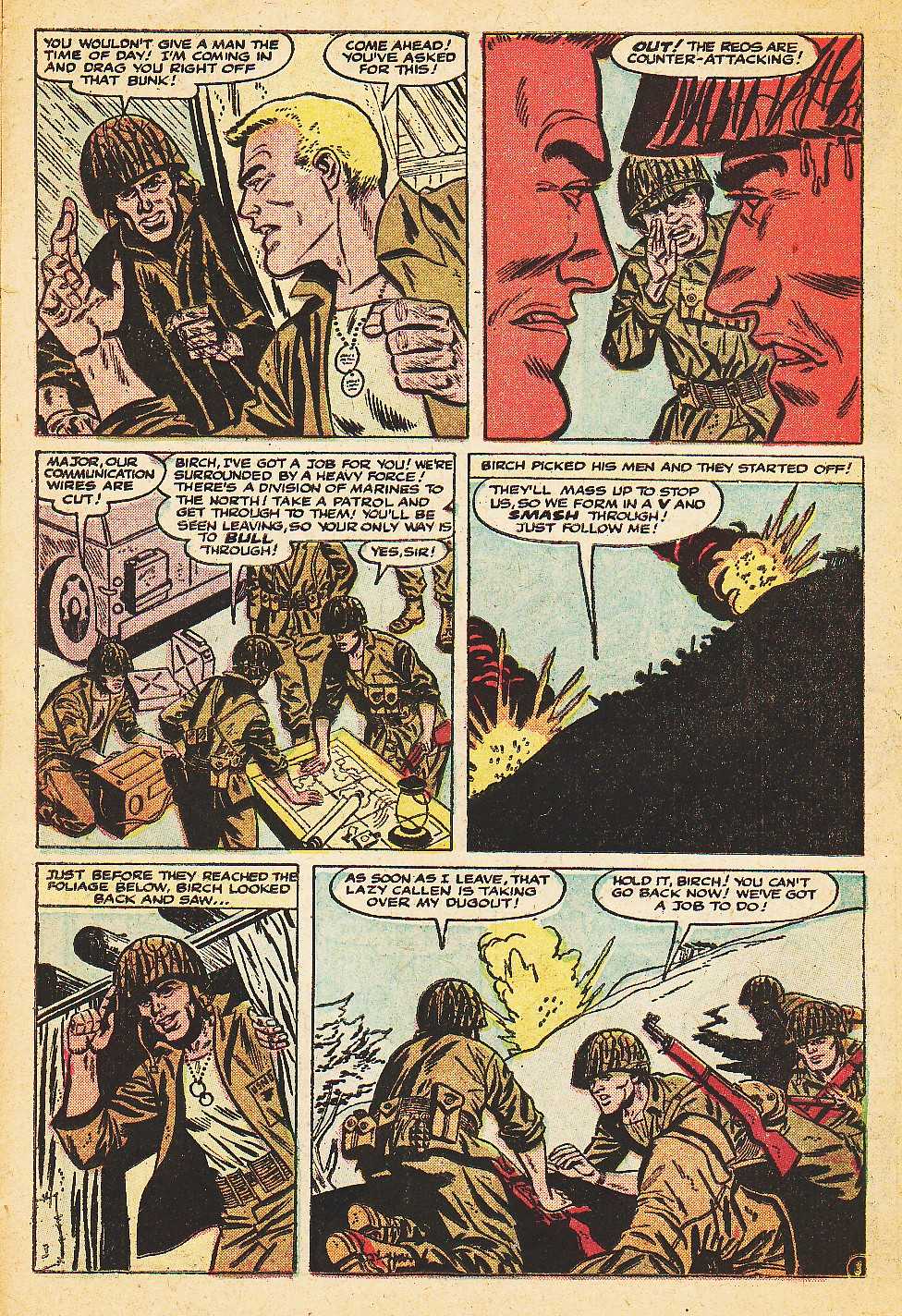 Read online Marines in Action comic -  Issue #7 - 22