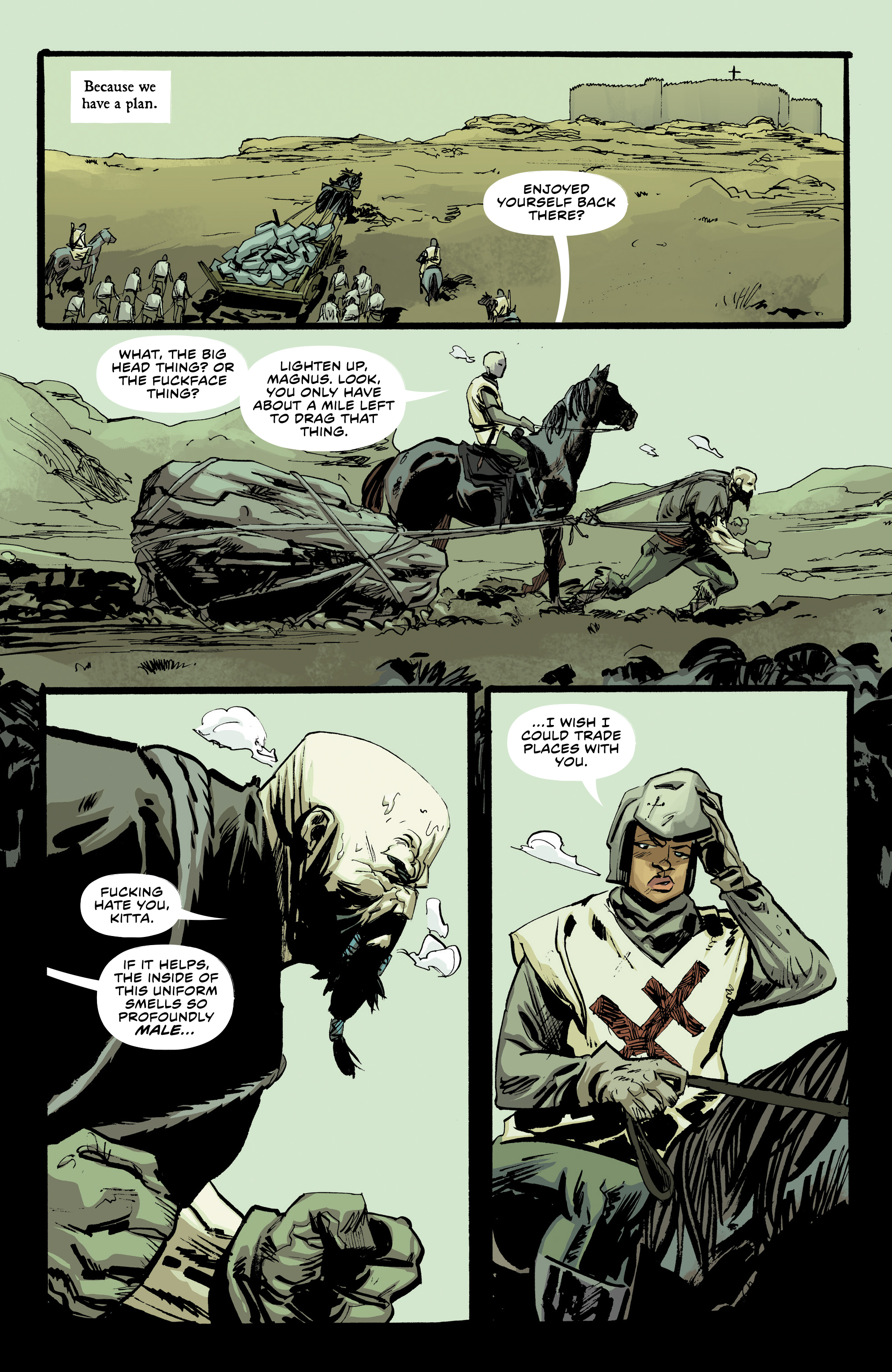 Read online Black Road comic -  Issue #7 - 12