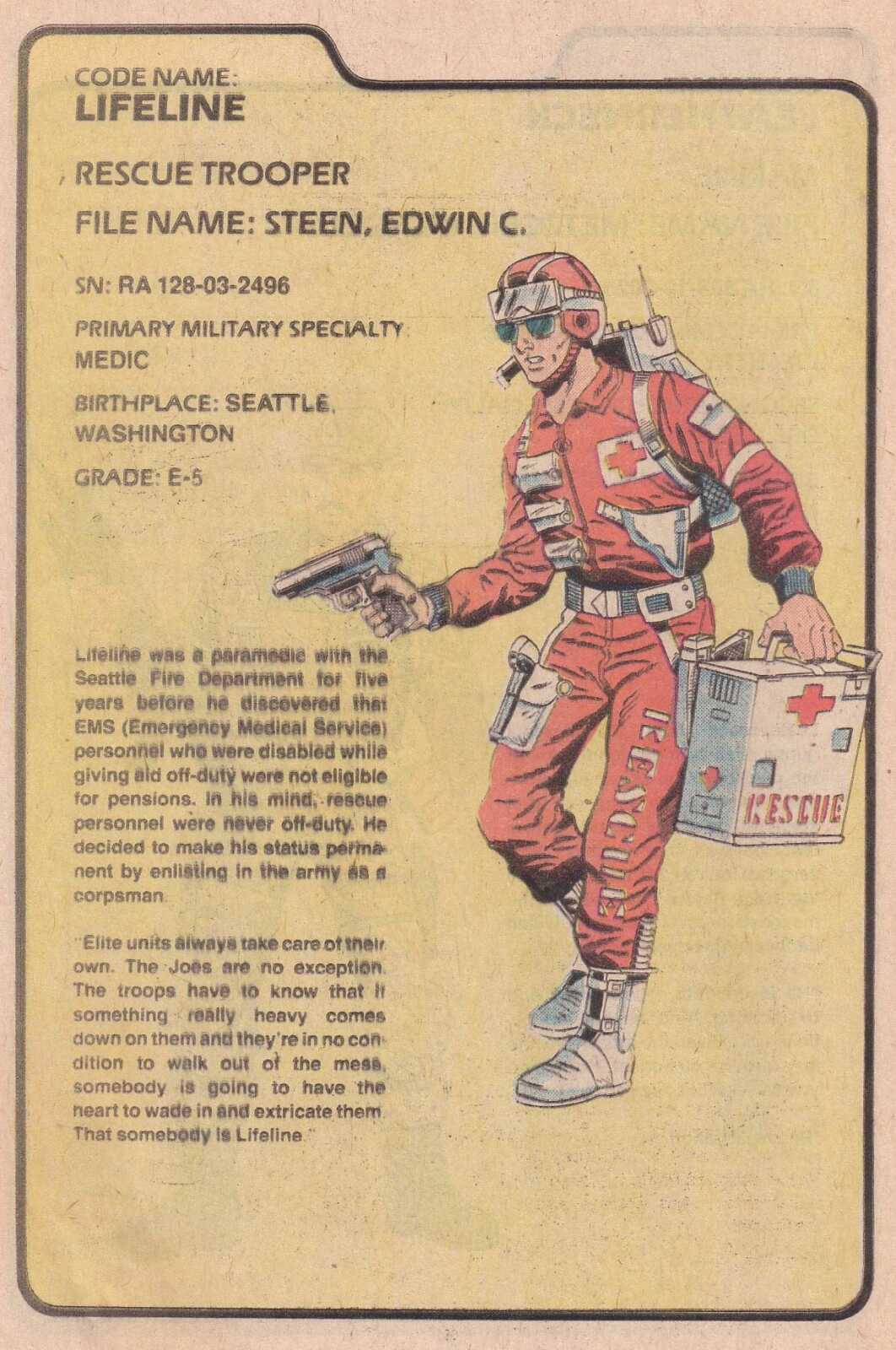 Read online The G.I. Joe Order of Battle comic -  Issue #1 - 32